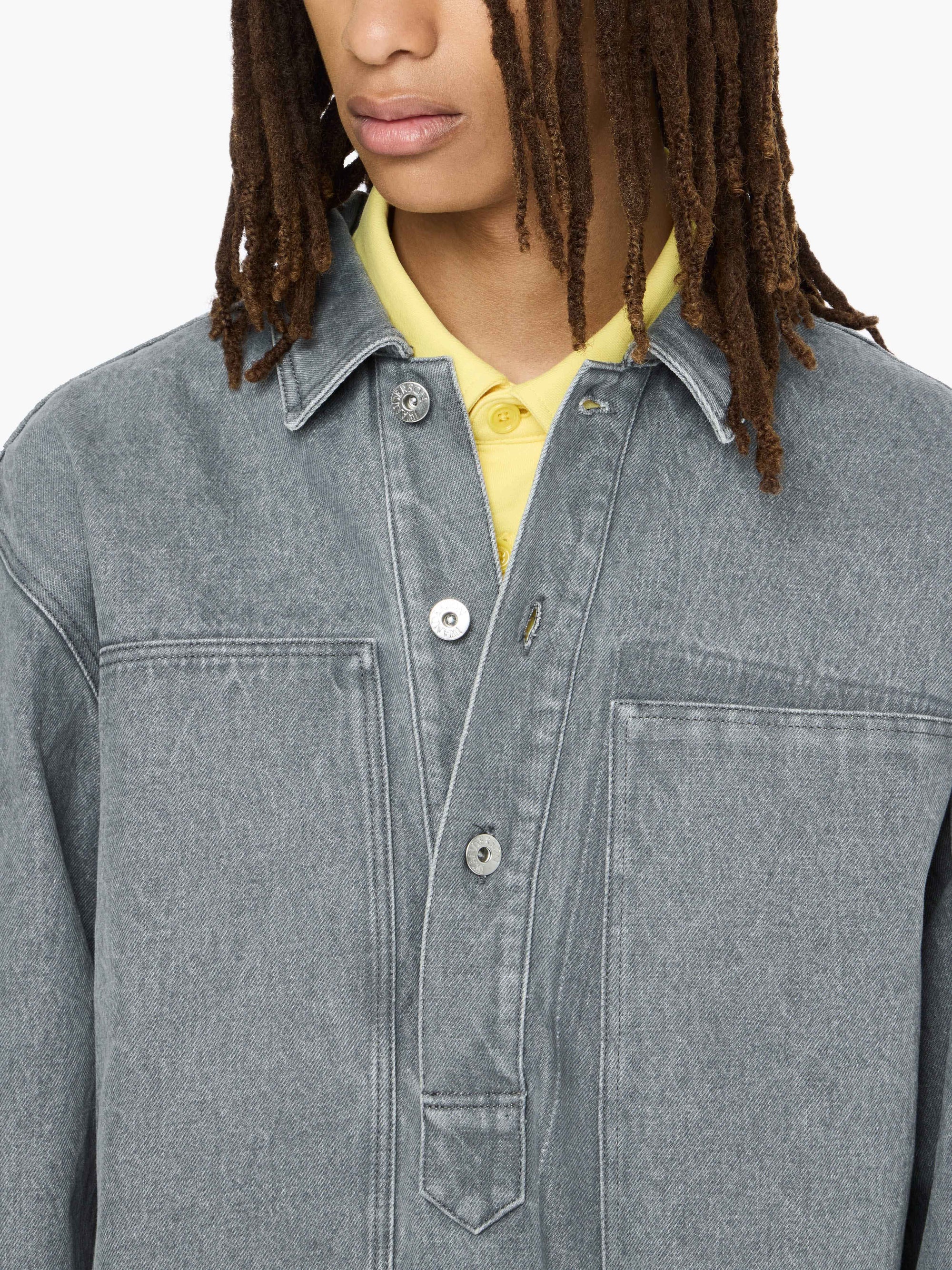 PATCH POCKET RUGBY SHIRT