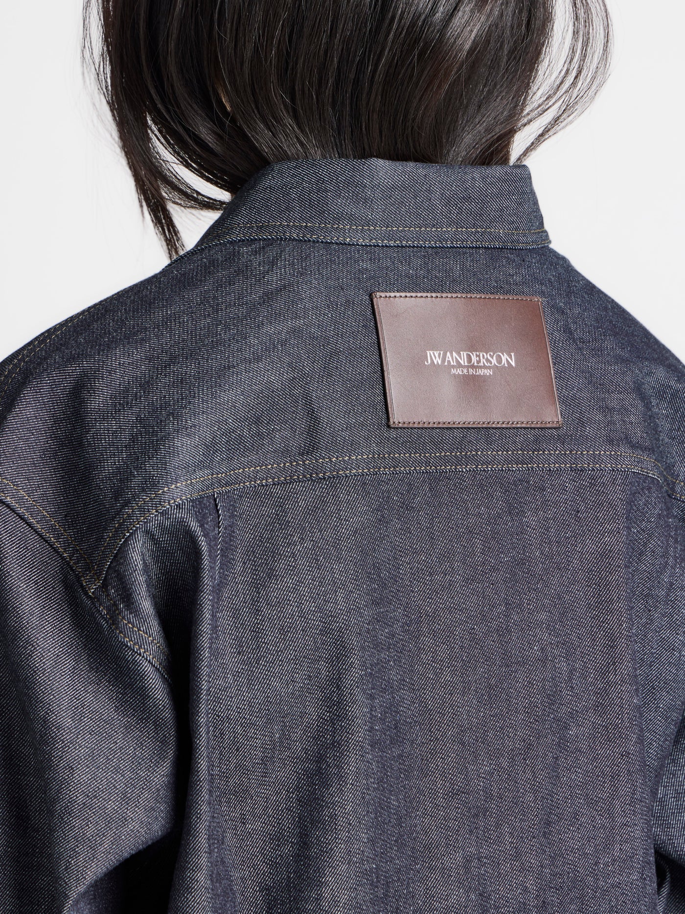 WOMENS OVERSIZED DENIM SHIRT IN INDIGO