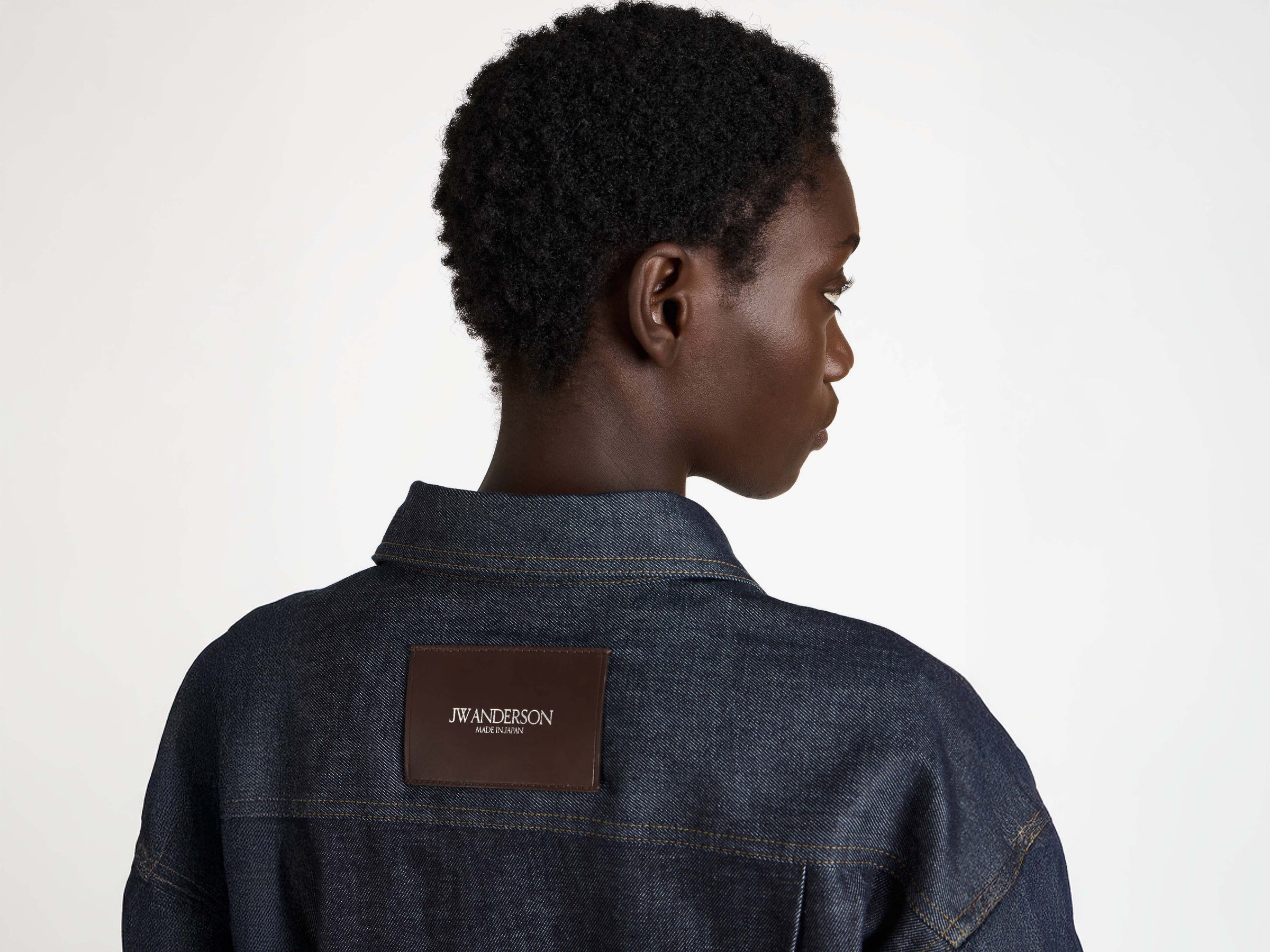 OVERSIZED DENIM SHIRT IN INDIGO