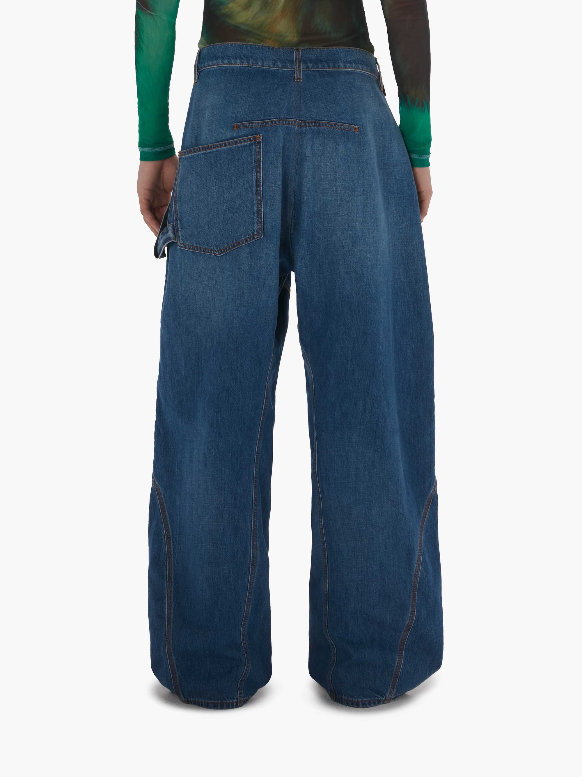 TWISTED WORKWEAR DENIM JEANS