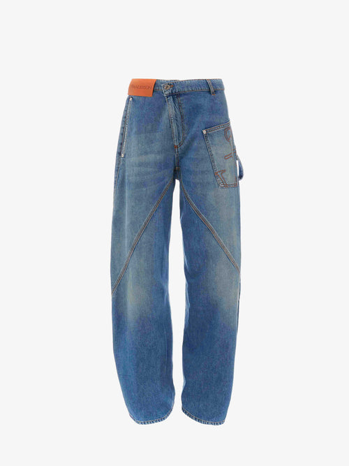 TWISTED WORKWEAR DENIM JEANS