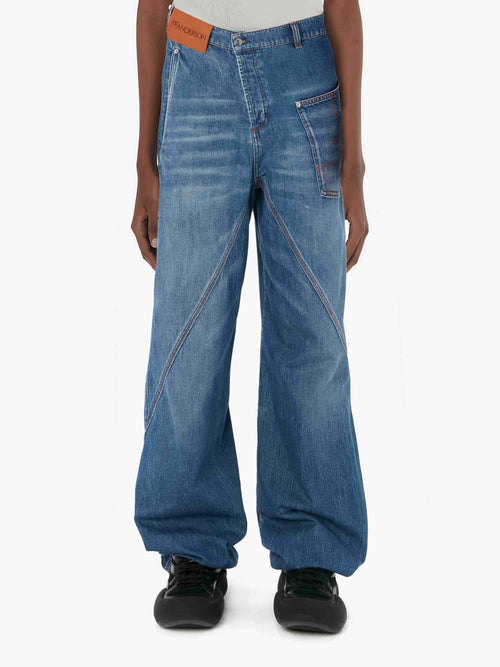 TWISTED WORKWEAR DENIM JEANS