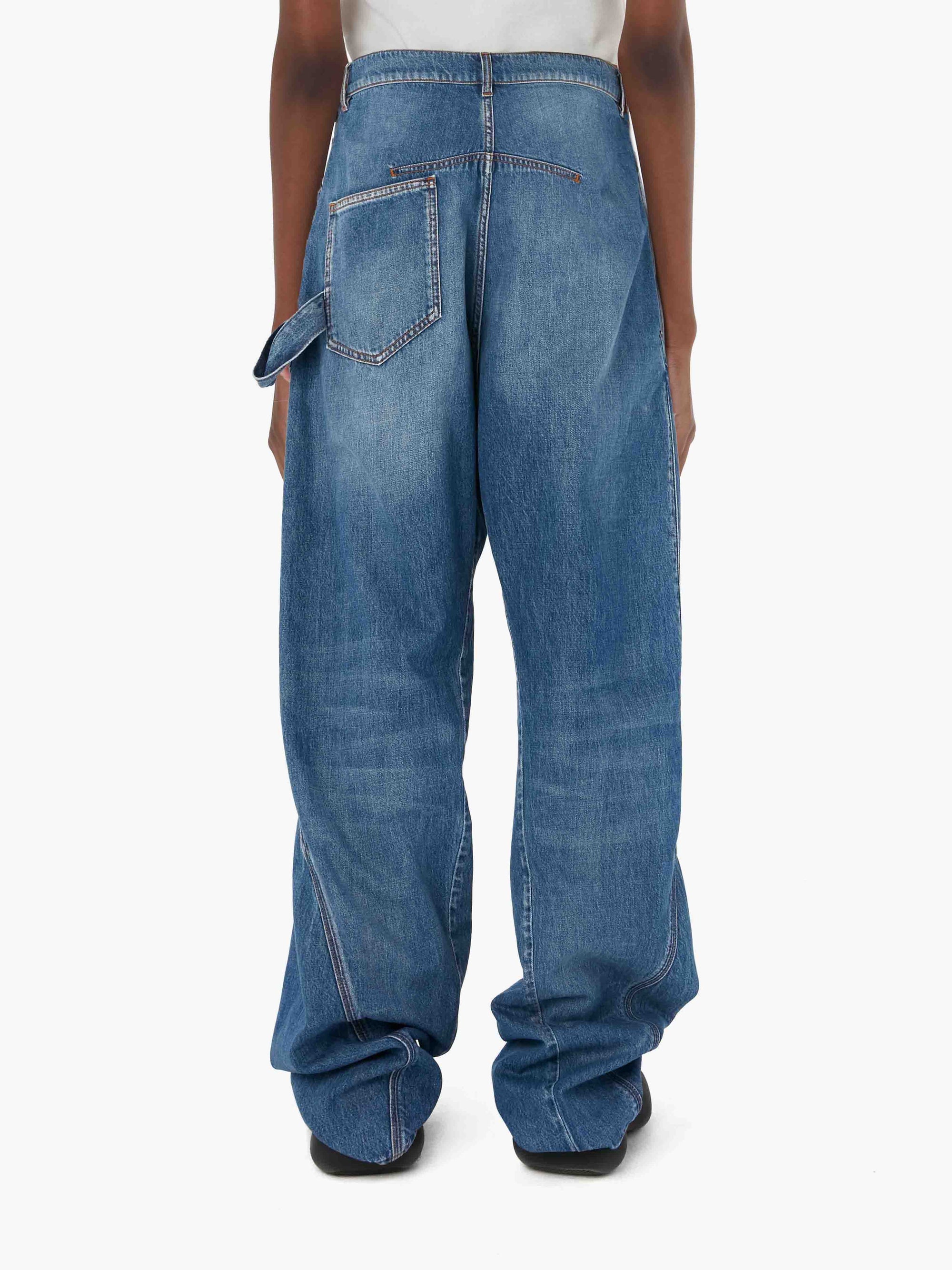 TWISTED WORKWEAR DENIM JEANS