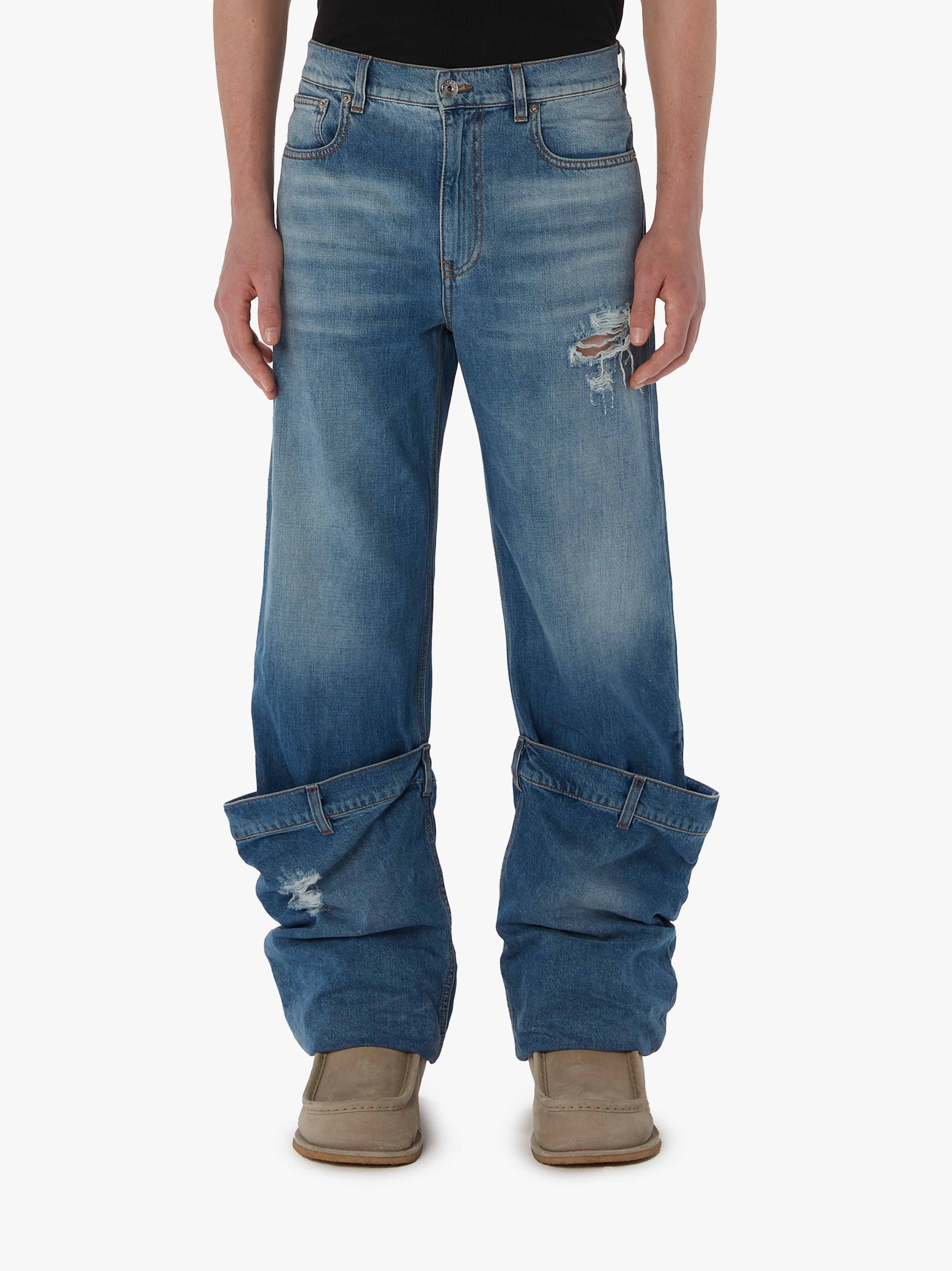 BUCKET DENIM JEANS