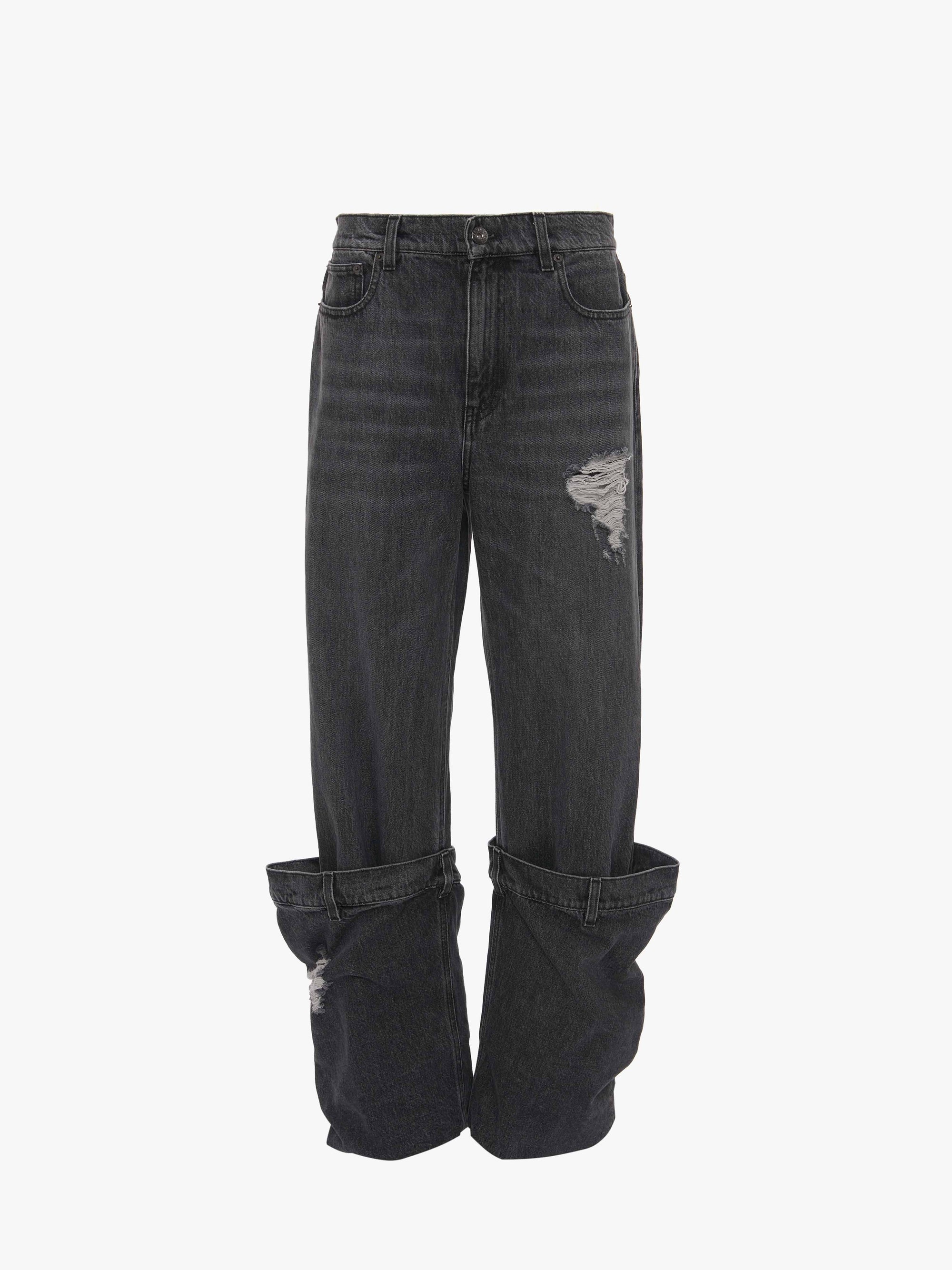 BUCKET DENIM JEANS