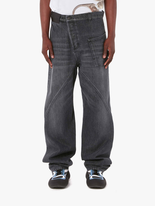 TWISTED WORKWEAR DENIM JEANS