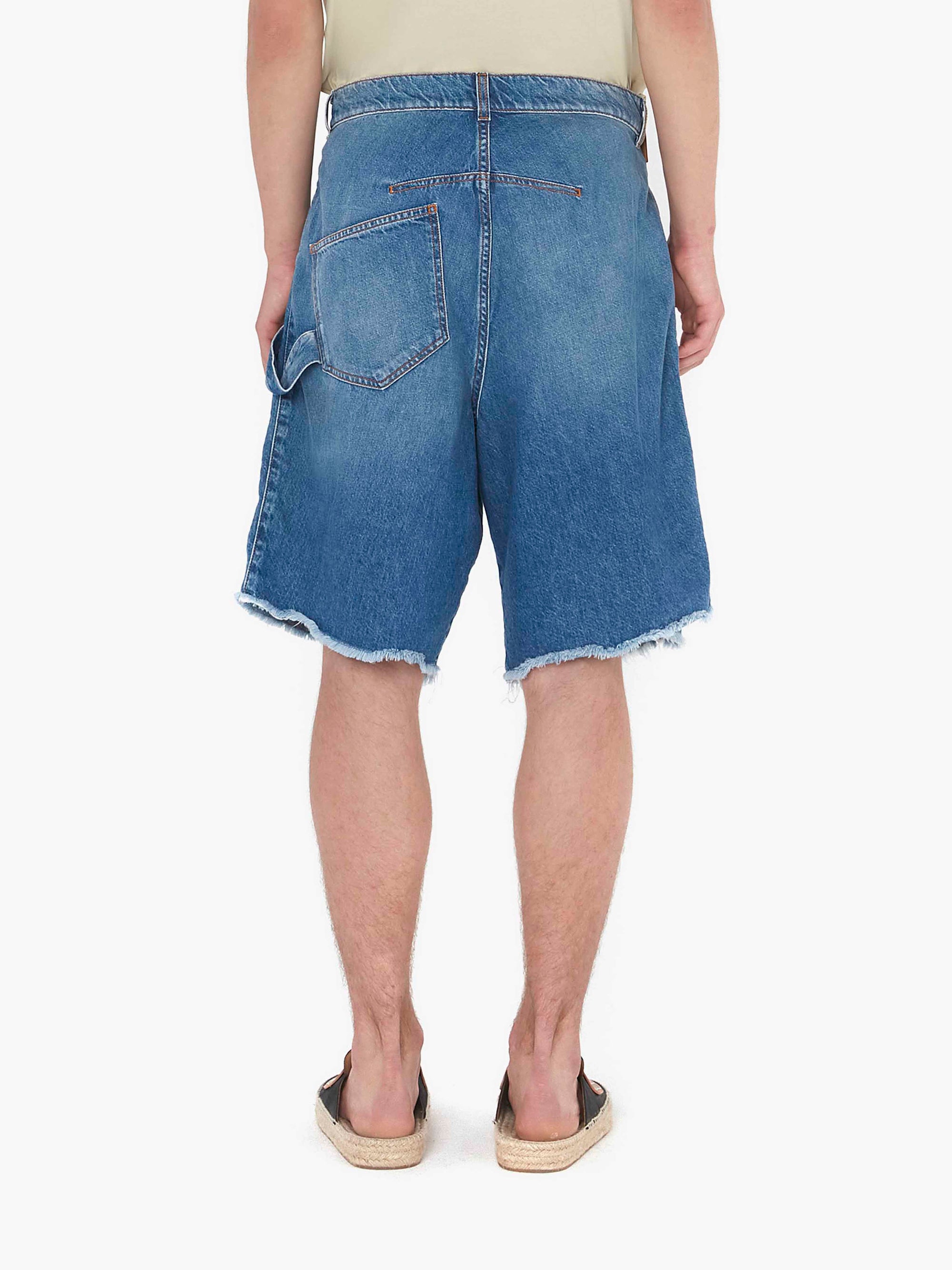 TWISTED WORKWEAR DENIM SHORTS