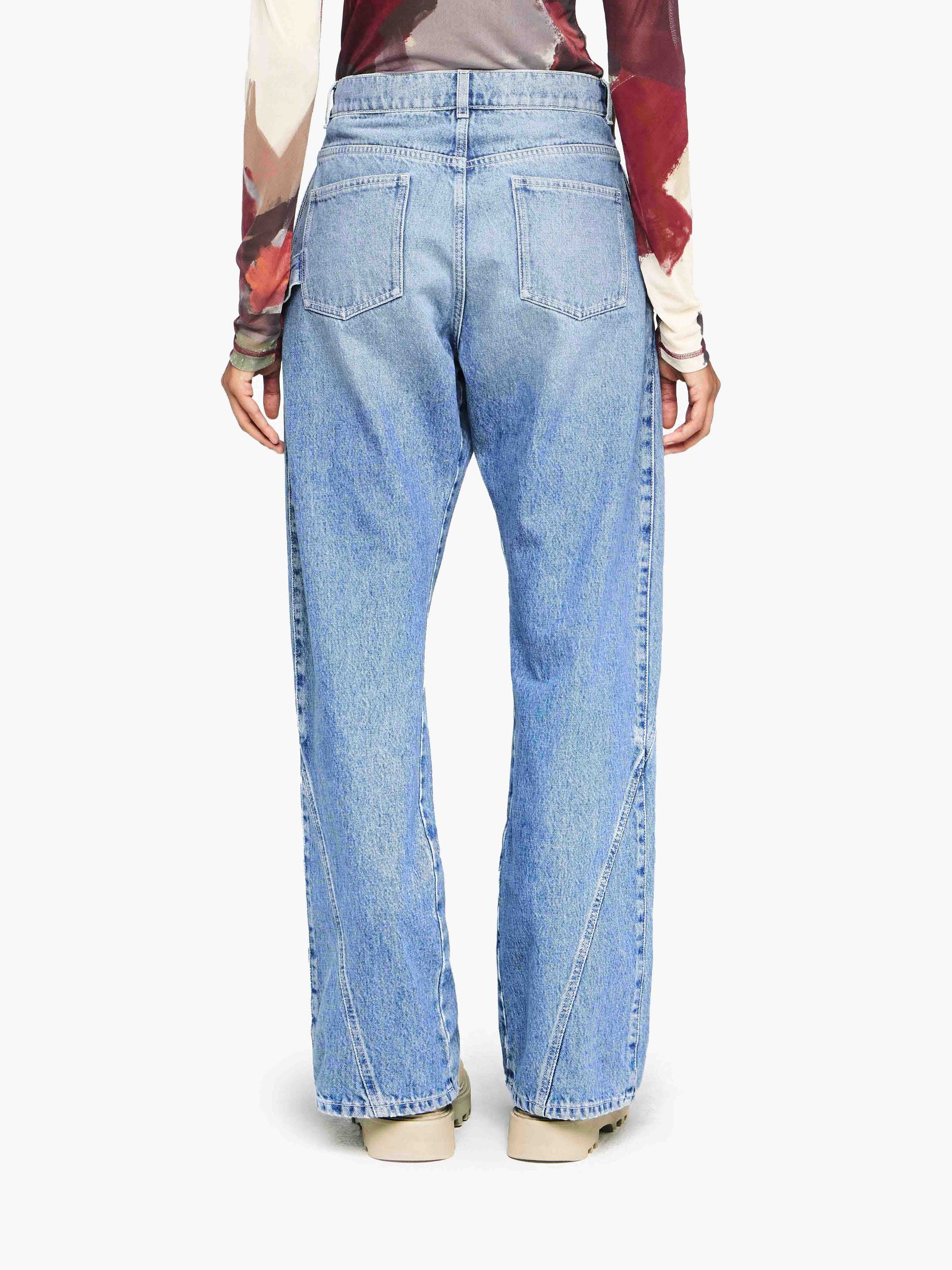 TWISTED WORKWEAR DENIM JEANS