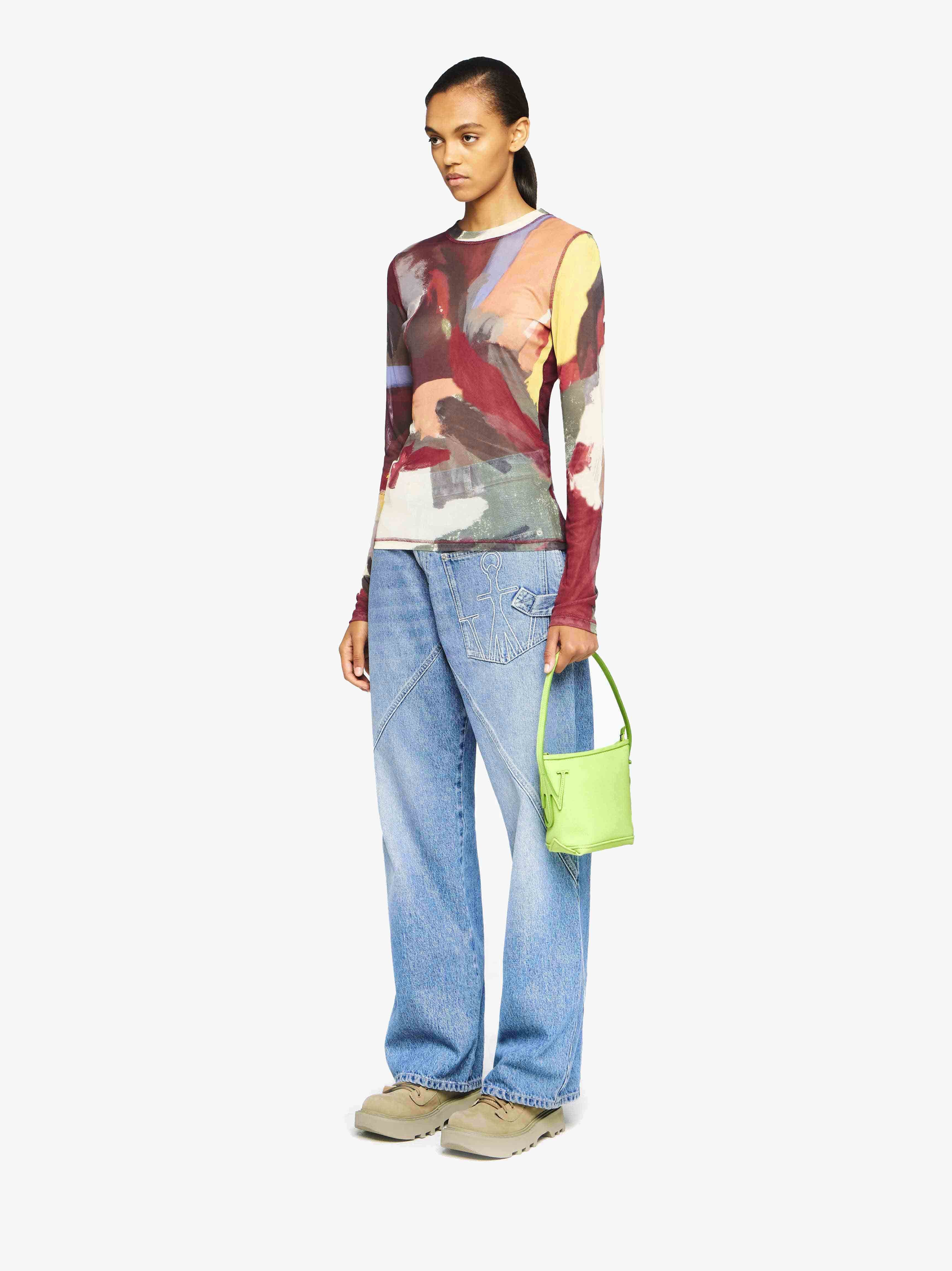 TWISTED WORKWEAR DENIM JEANS in blue | JW Anderson US