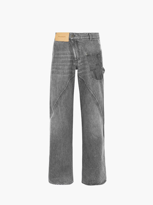 TWISTED WORKWEAR DENIM JEANS