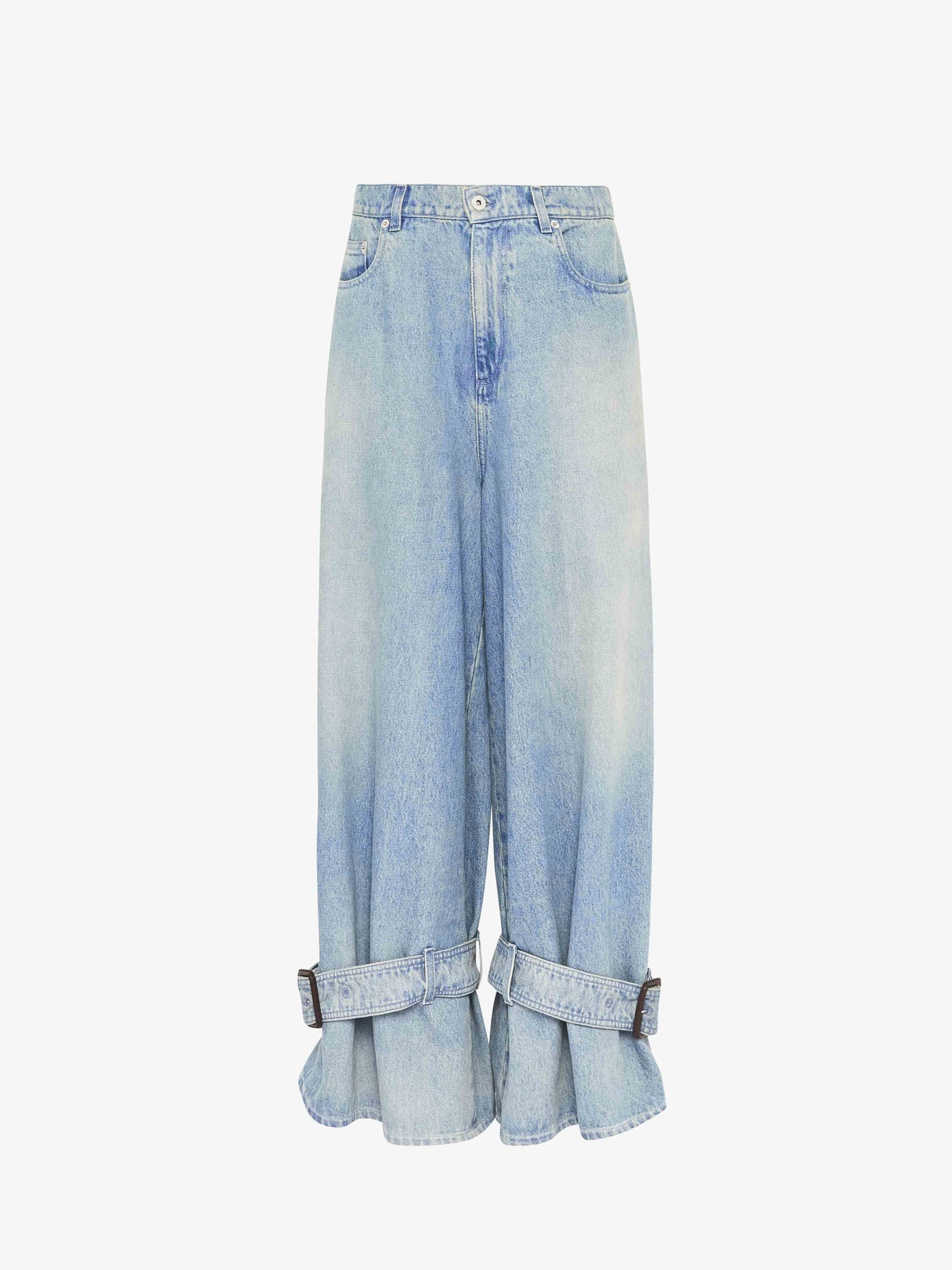 CL_BUCKLED CUFF JEANS - LIGHT BLUE_DT0109PG1735