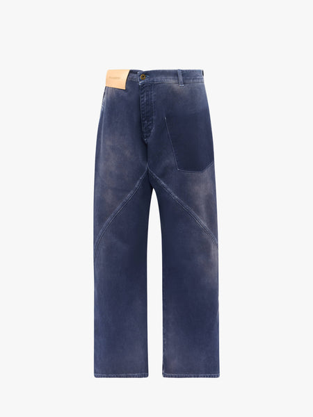 デニム・ジーパン J W ANDERSON SS25 TWISTED DENIM (DT0102PG1595 999) ツイスト ワークウェア デニムジーンズ – JW Anderson