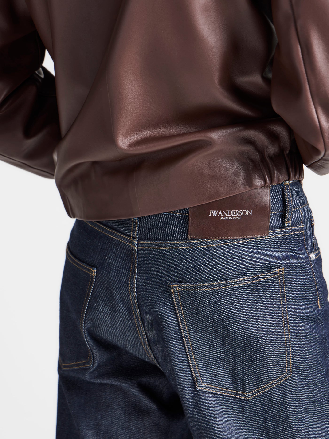 MENS STRAIGHT LEG DENIM JEANS IN INDIGO