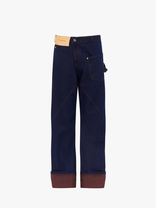 TURN UP TWISTED WORKWEAR JEANS