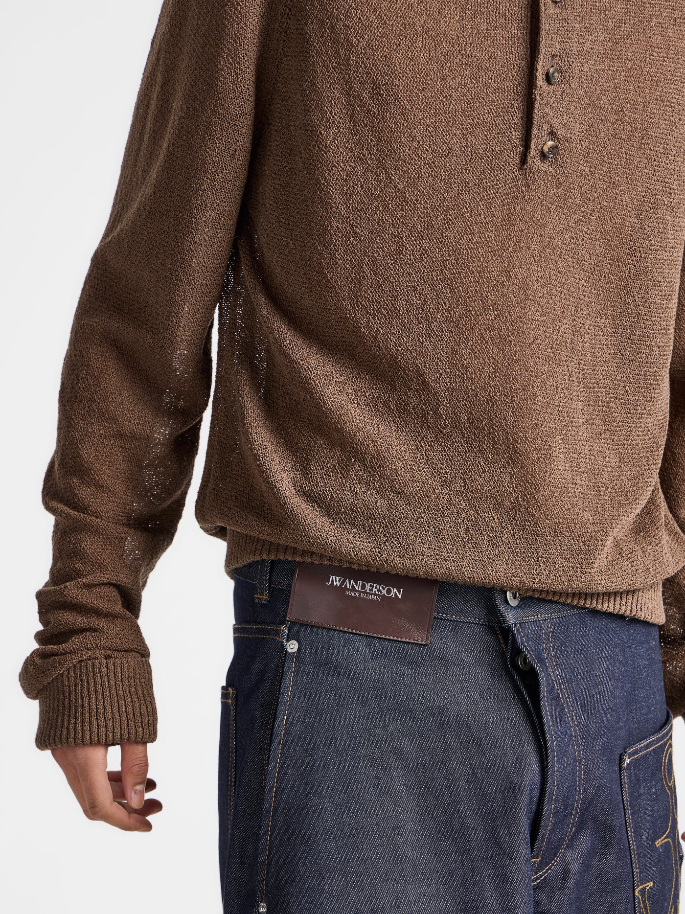 MENS TWISTED WORKWEAR DENIM JEANS IN INDIGO