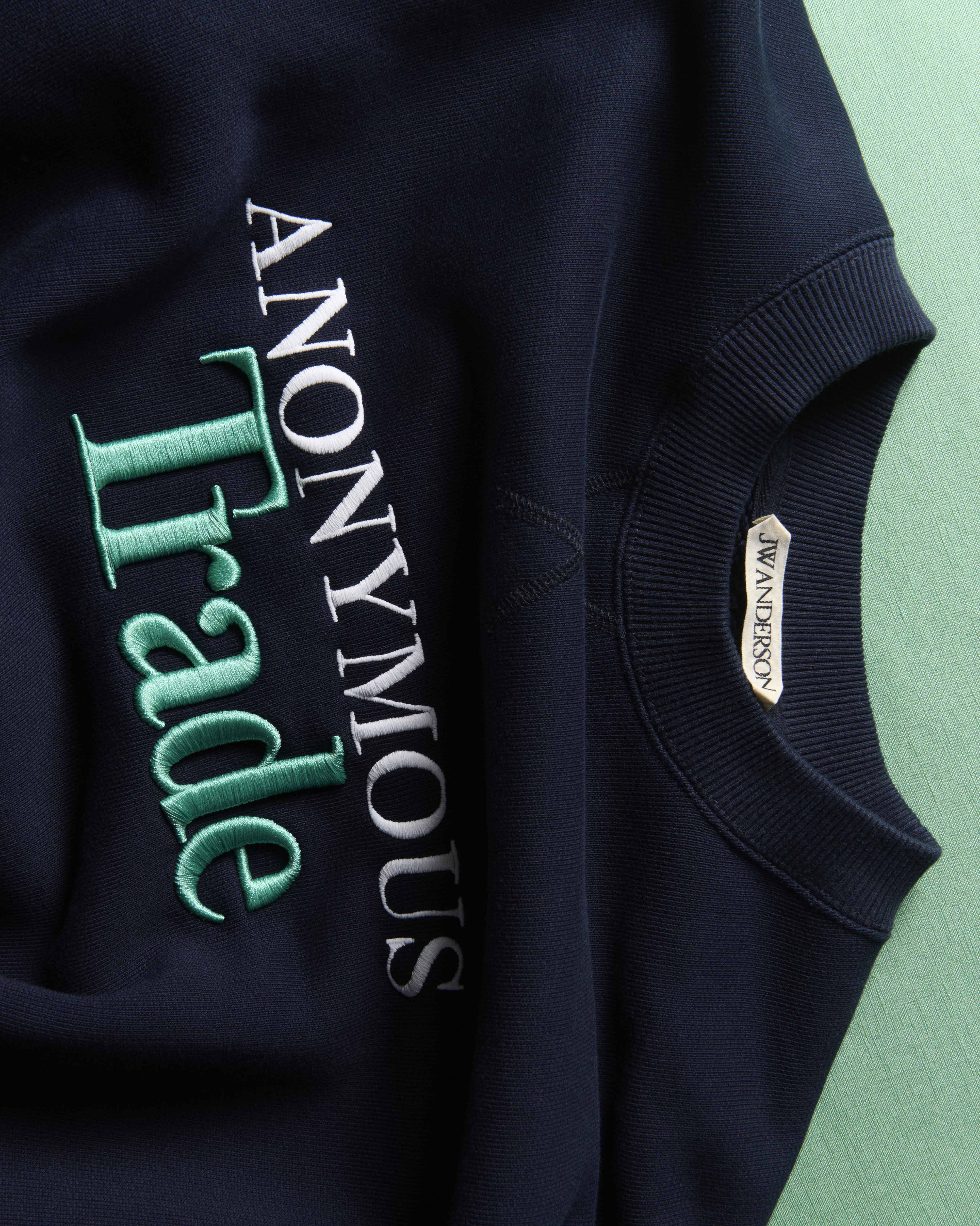 JW ✩.*˚ MENS 'ANONYMOUS FAGGOTS' JUMPER IN BRIGHT YELLOW in BRIGHT