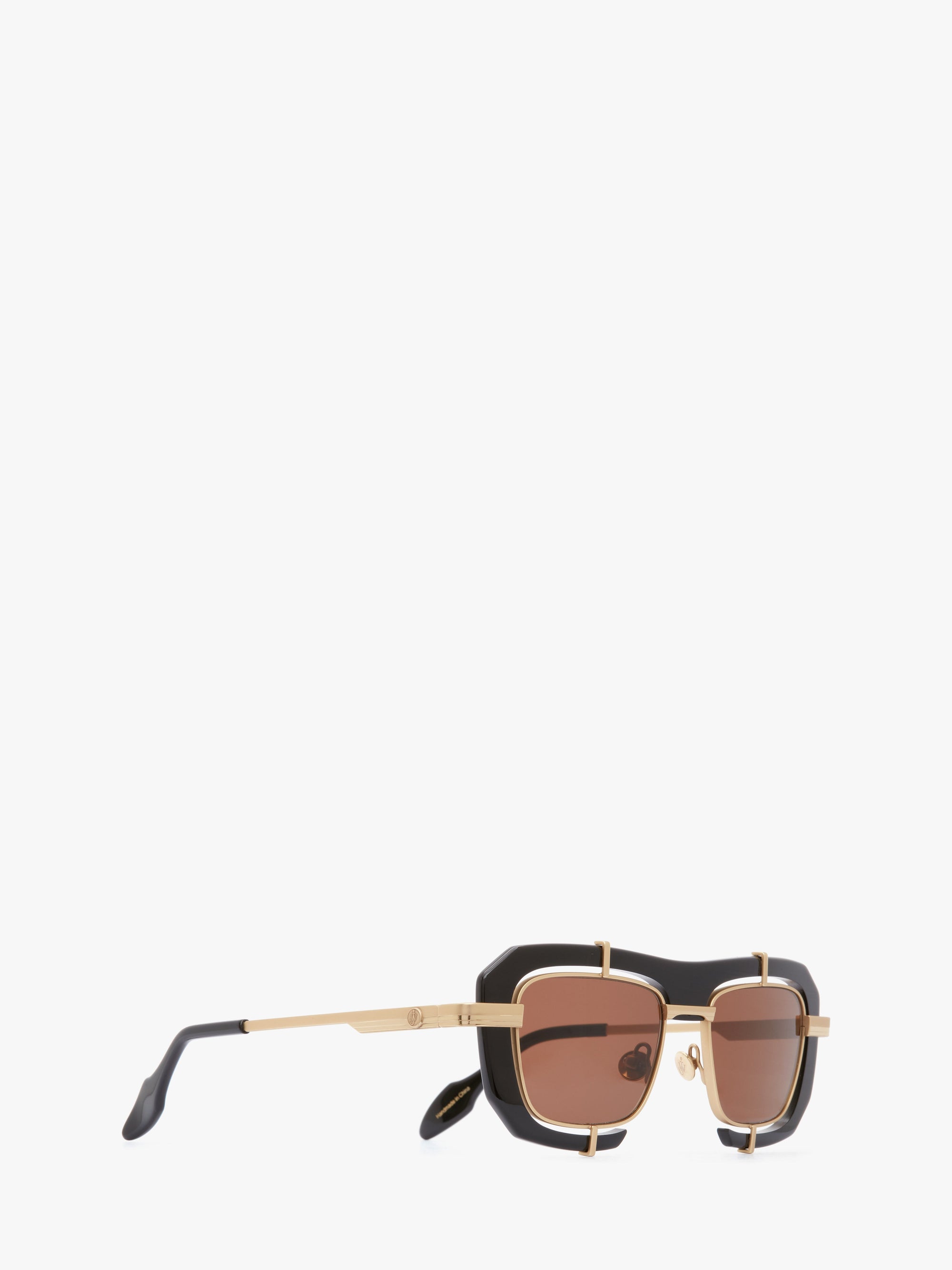 GEOMETRIC COMBINATION SUNGLASSES