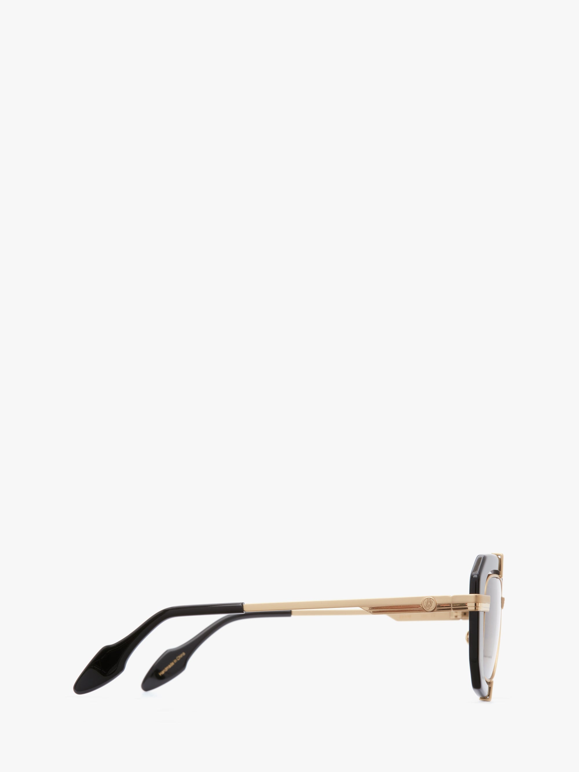 GEOMETRIC COMBINATION SUNGLASSES