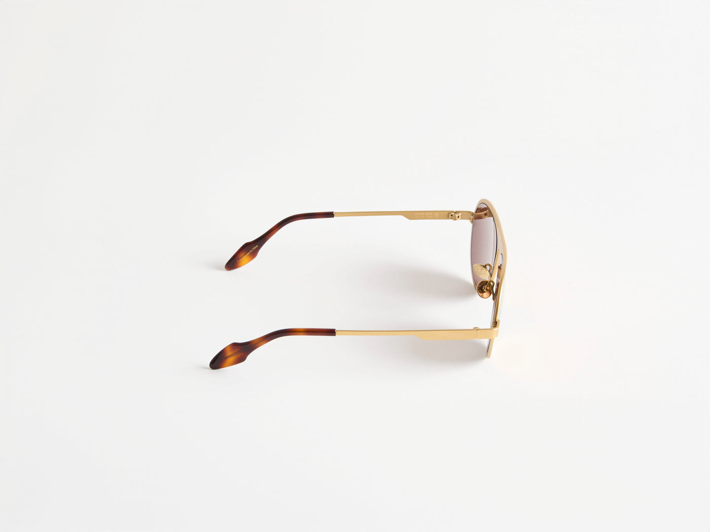 JWA05 AVIATOR MIRROR SUNGLASSES IN GOLD