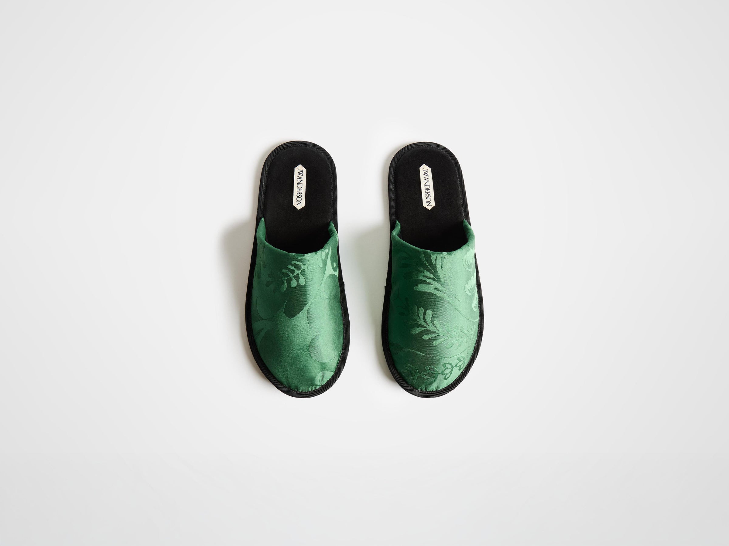 close toe slide w emerald Product Top Down 3