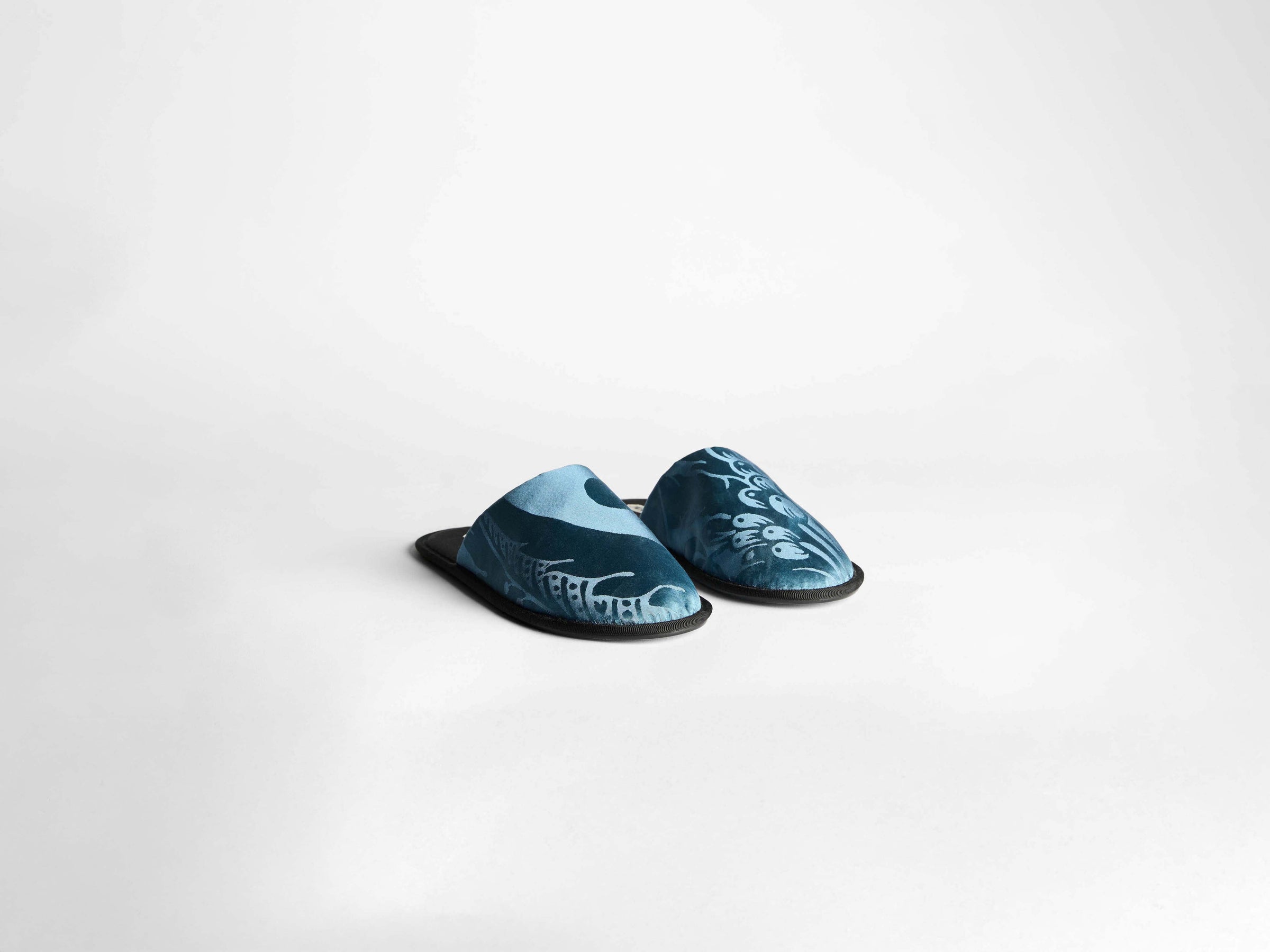 close toe slide m airforce blue Product Angle 1