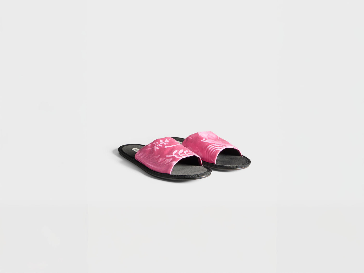 WOMENS OPEN TOE SLIDES IN CAMELLIA