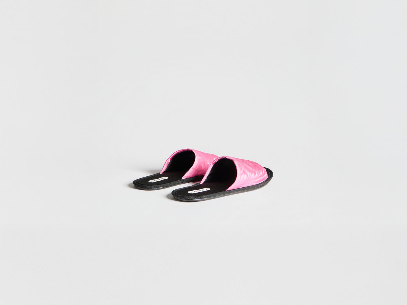 WOMENS OPEN TOE SLIDES IN CAMELLIA
