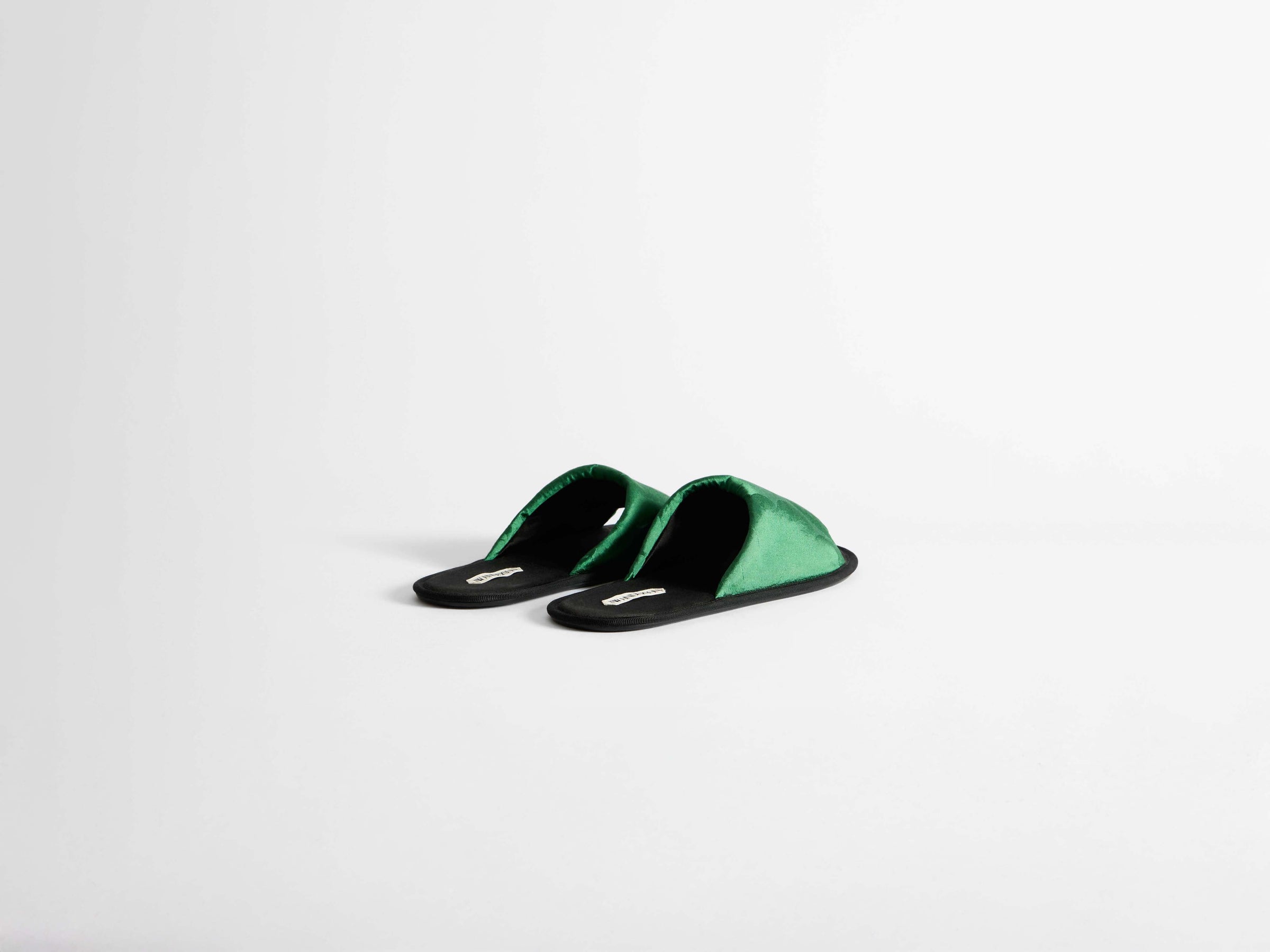 open toe slide w emerald Product Angle 3