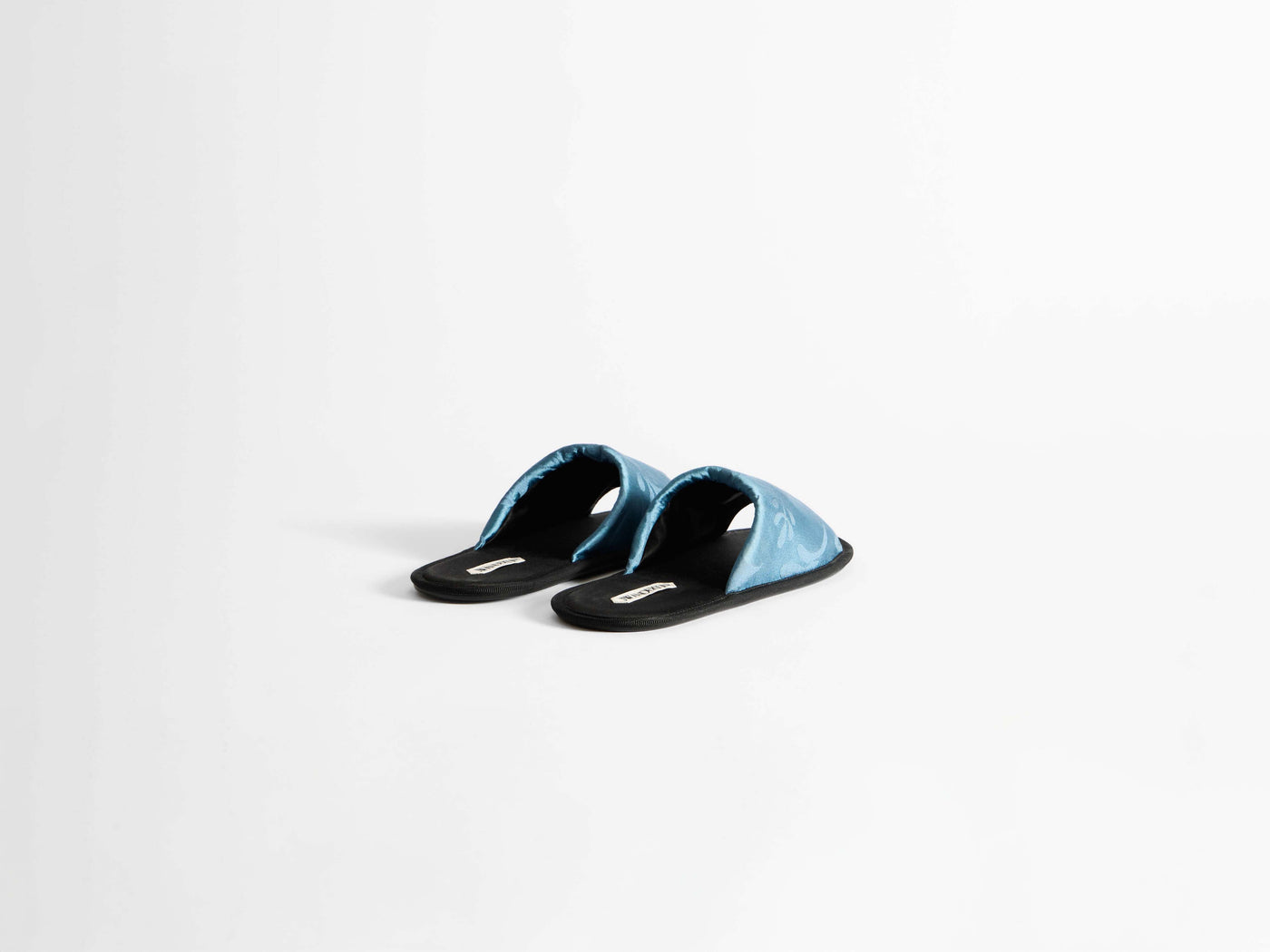 open toe slide w airforce blue Product Angle 5
