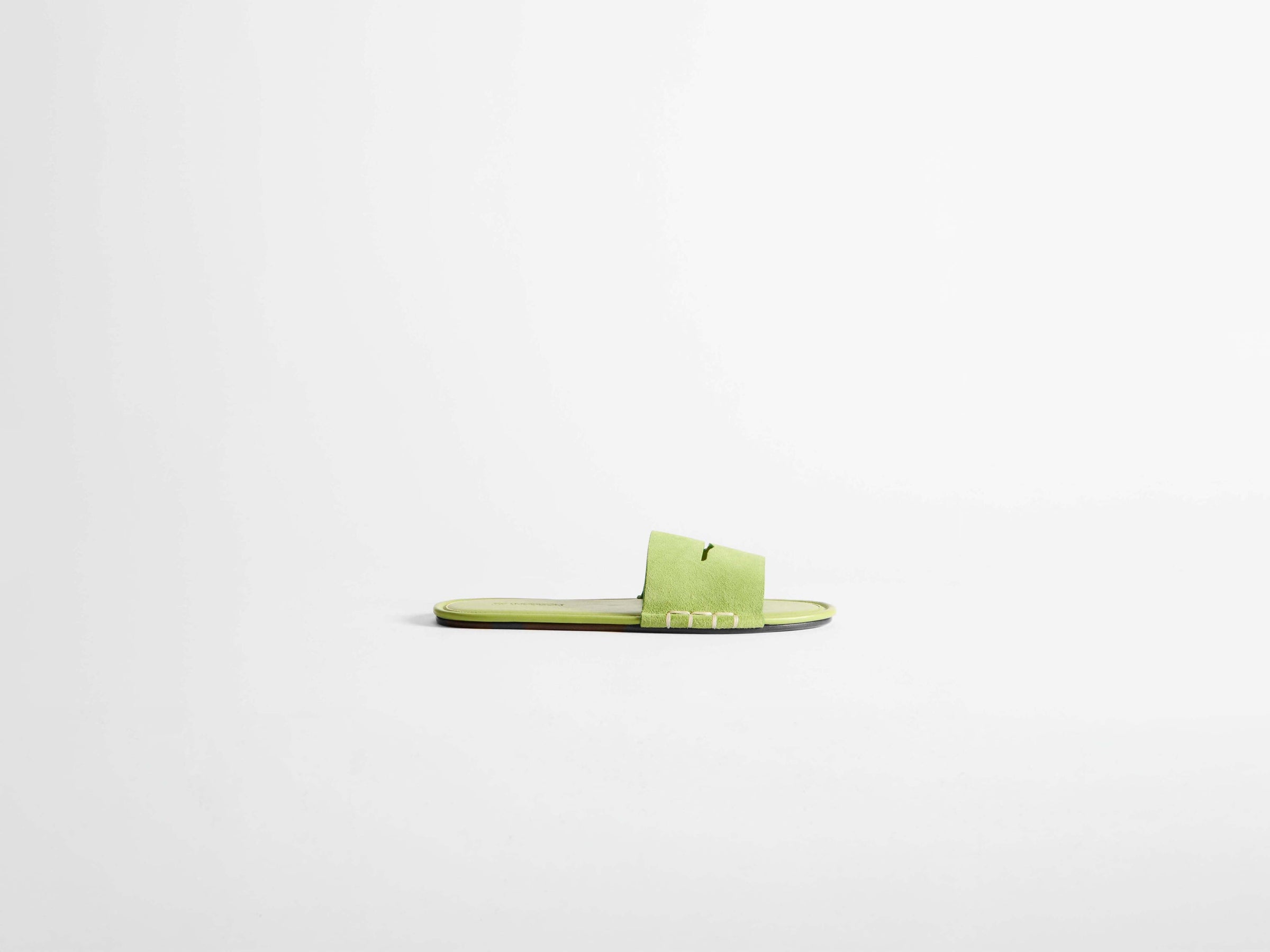 loafer slide w lime green Product Side 4