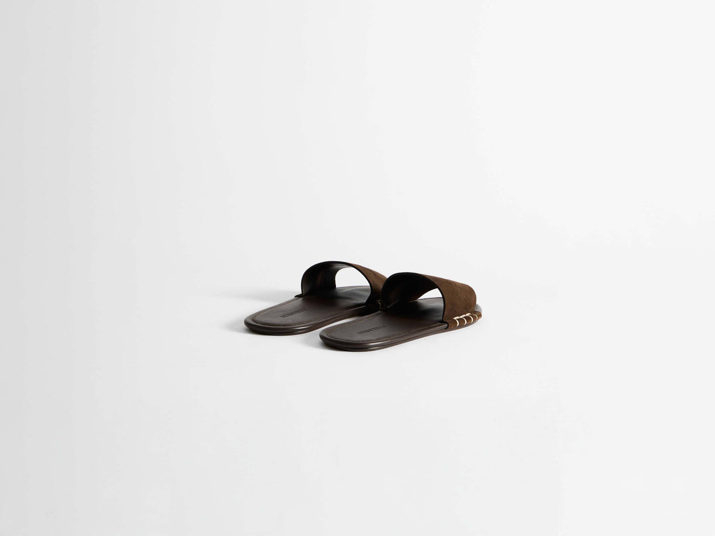 loafer slide w brown Product Angle 2