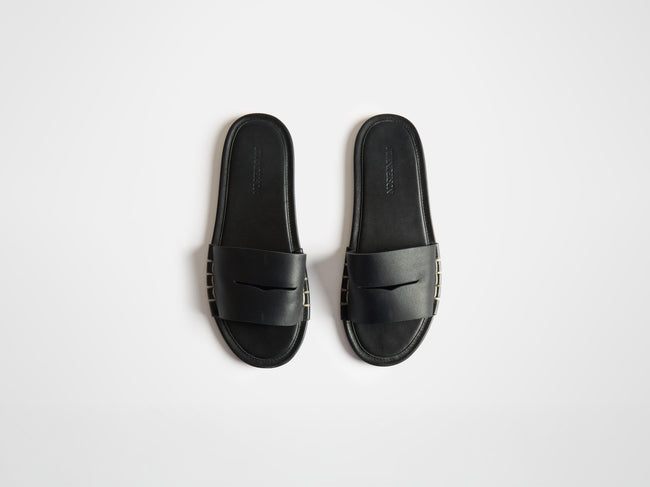 loafer slide m black Product Back 1