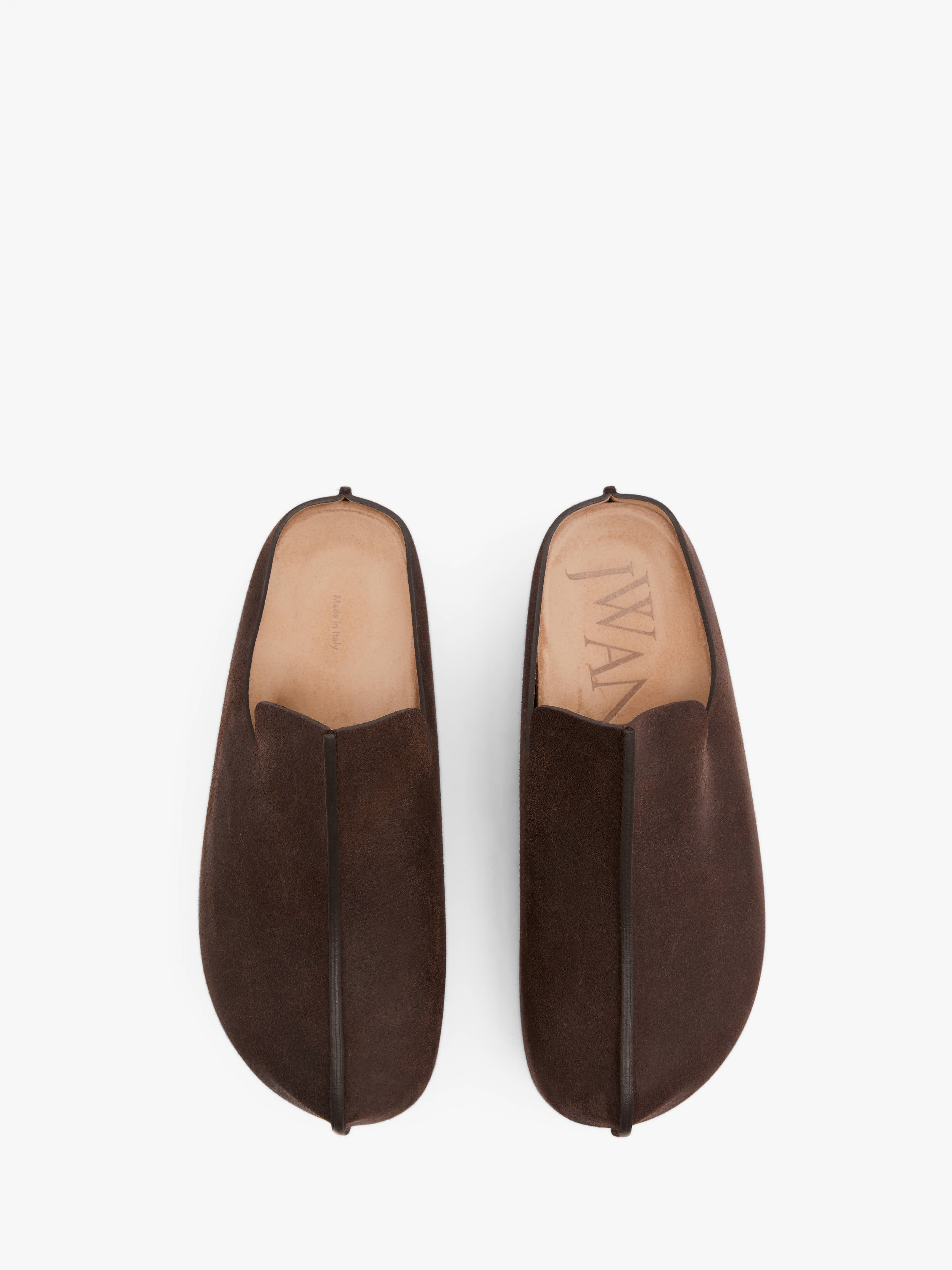 ◆J W ANDERSON◆スエード プラットフォーム ペニーローファー PLATFORM CLOG - HEELED SUEDE MULES – JW Anderson
