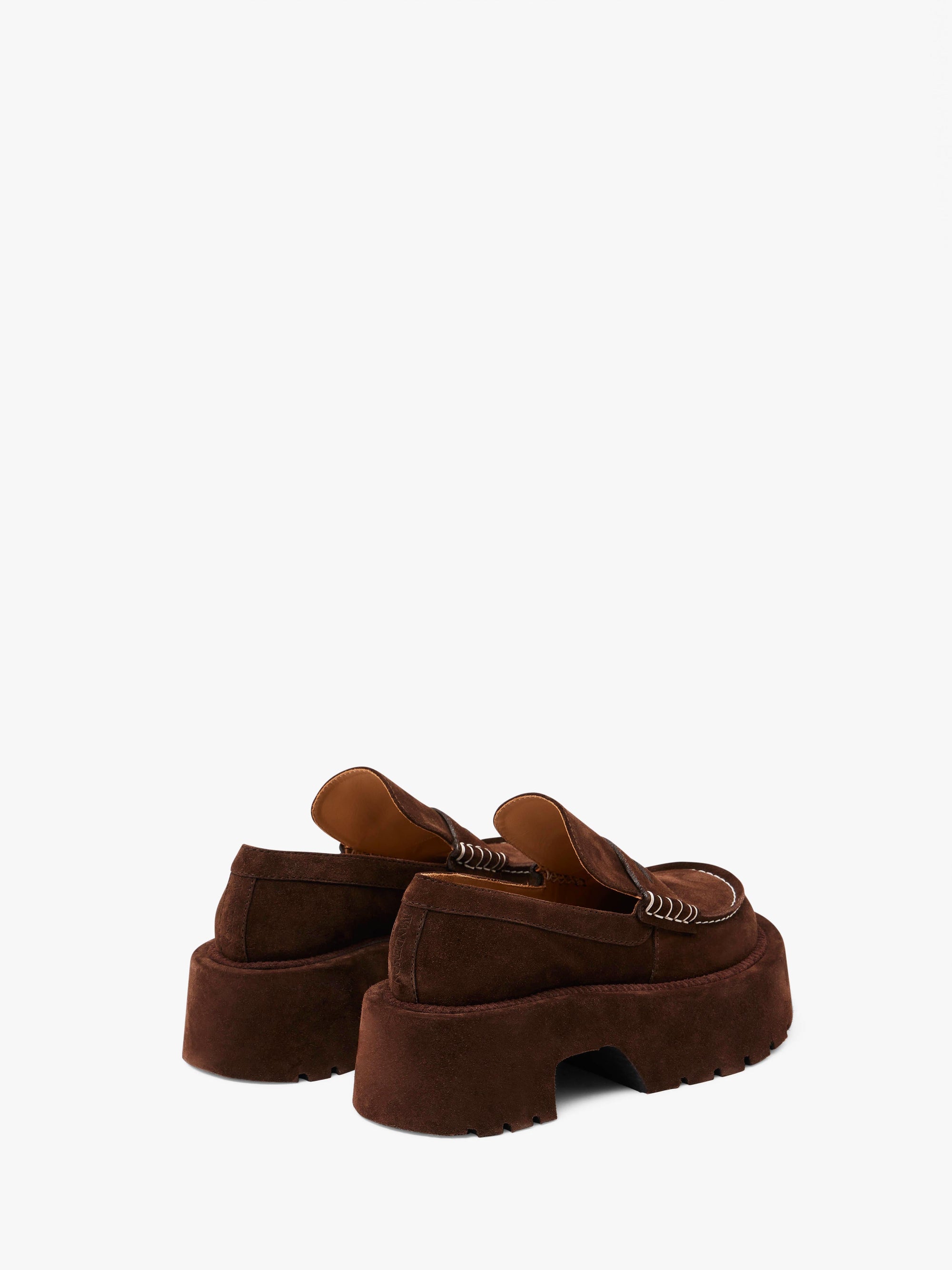 SUEDE PLATFORM MOCCASSIN