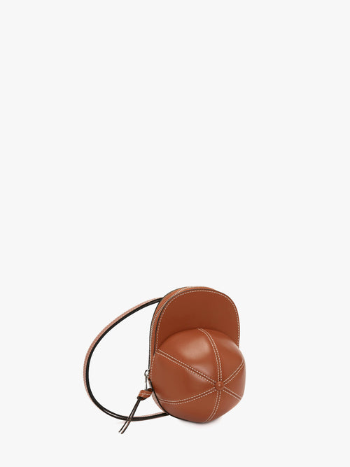 MEDIUM CAP BAG - LEATHER CROSSBODY BAG