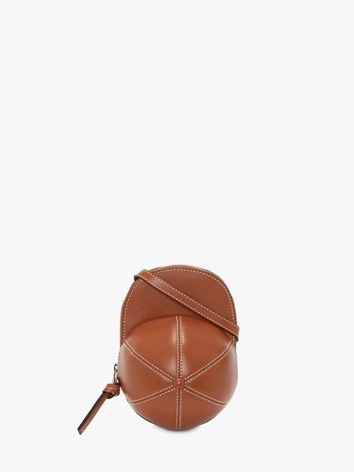 MEDIUM CAP BAG - LEATHER CROSSBODY BAG