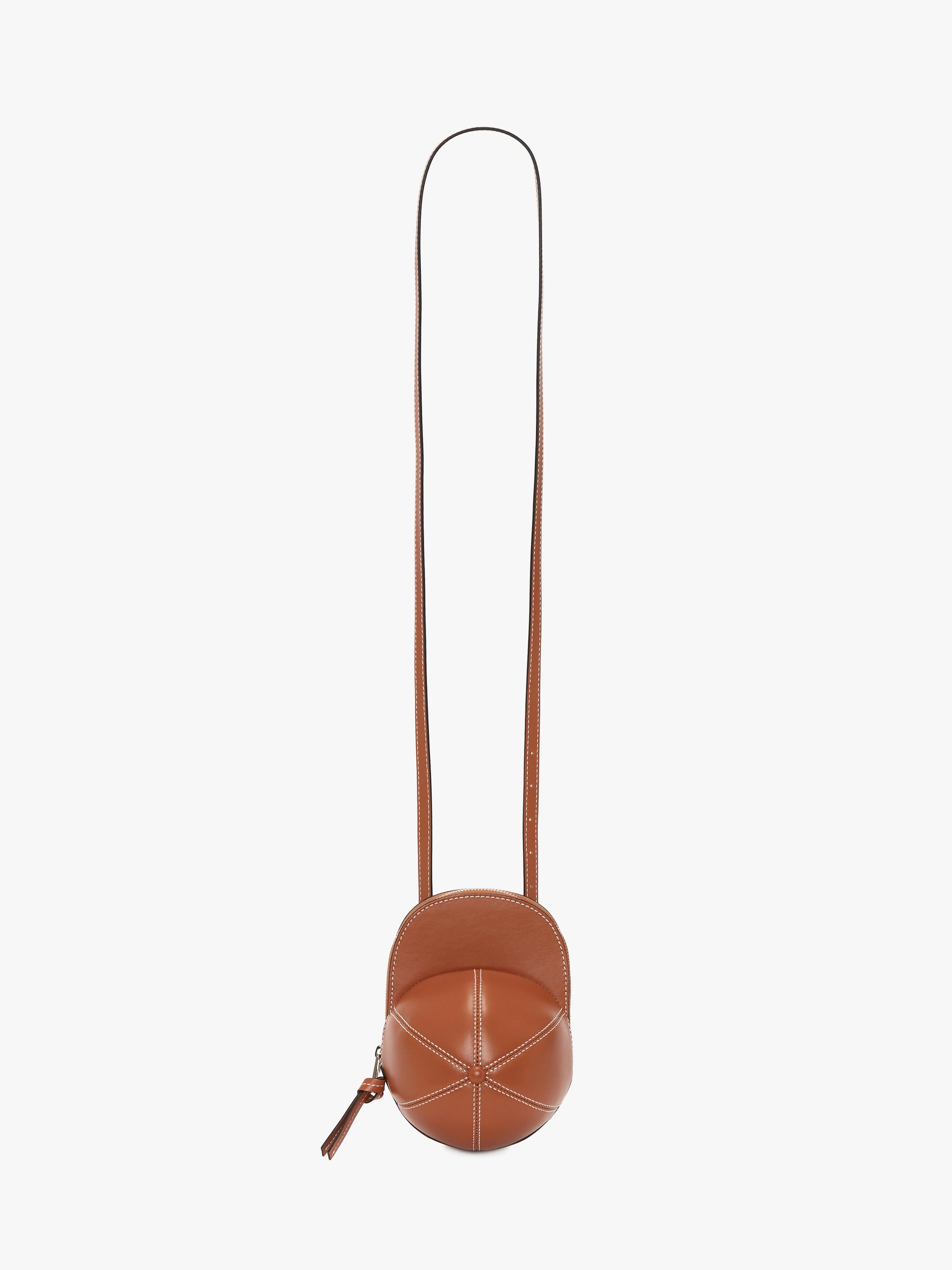 MEDIUM CAP BAG - LEATHER CROSSBODY BAG