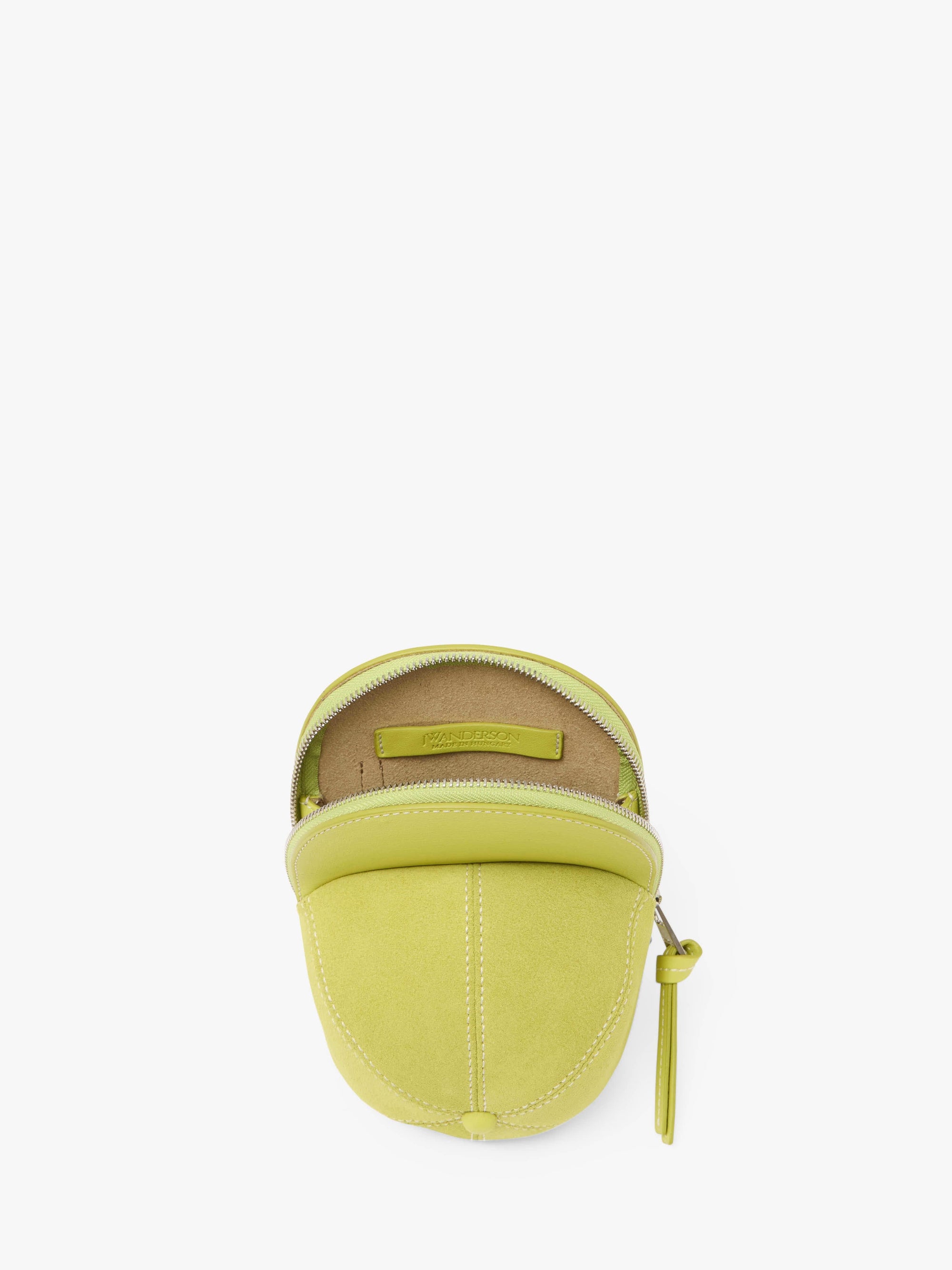 MEDIUM CAP BAG - SUEDE CROSSBODY BAG