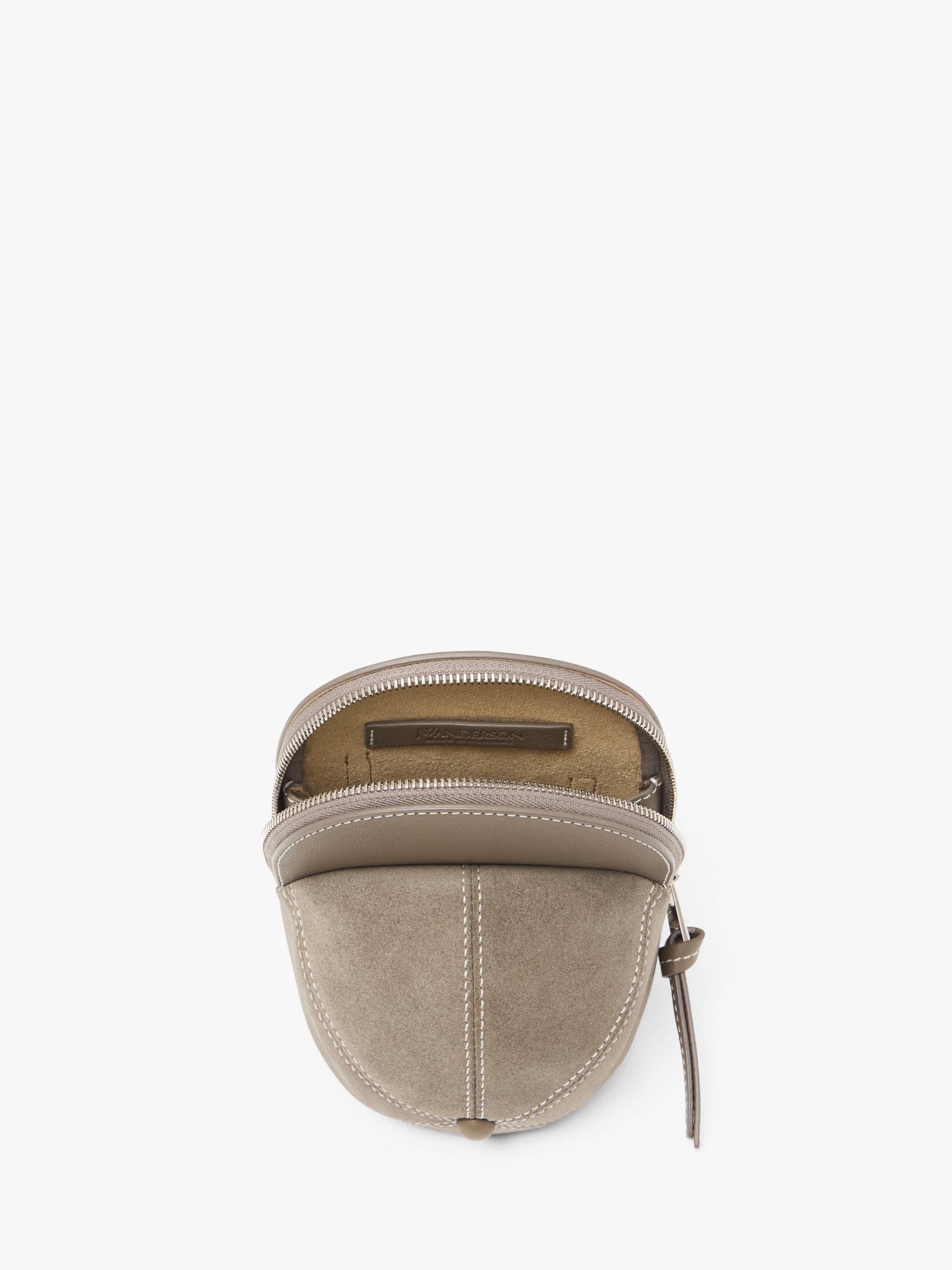 MEDIUM CAP BAG - SUEDE CROSSBODY BAG