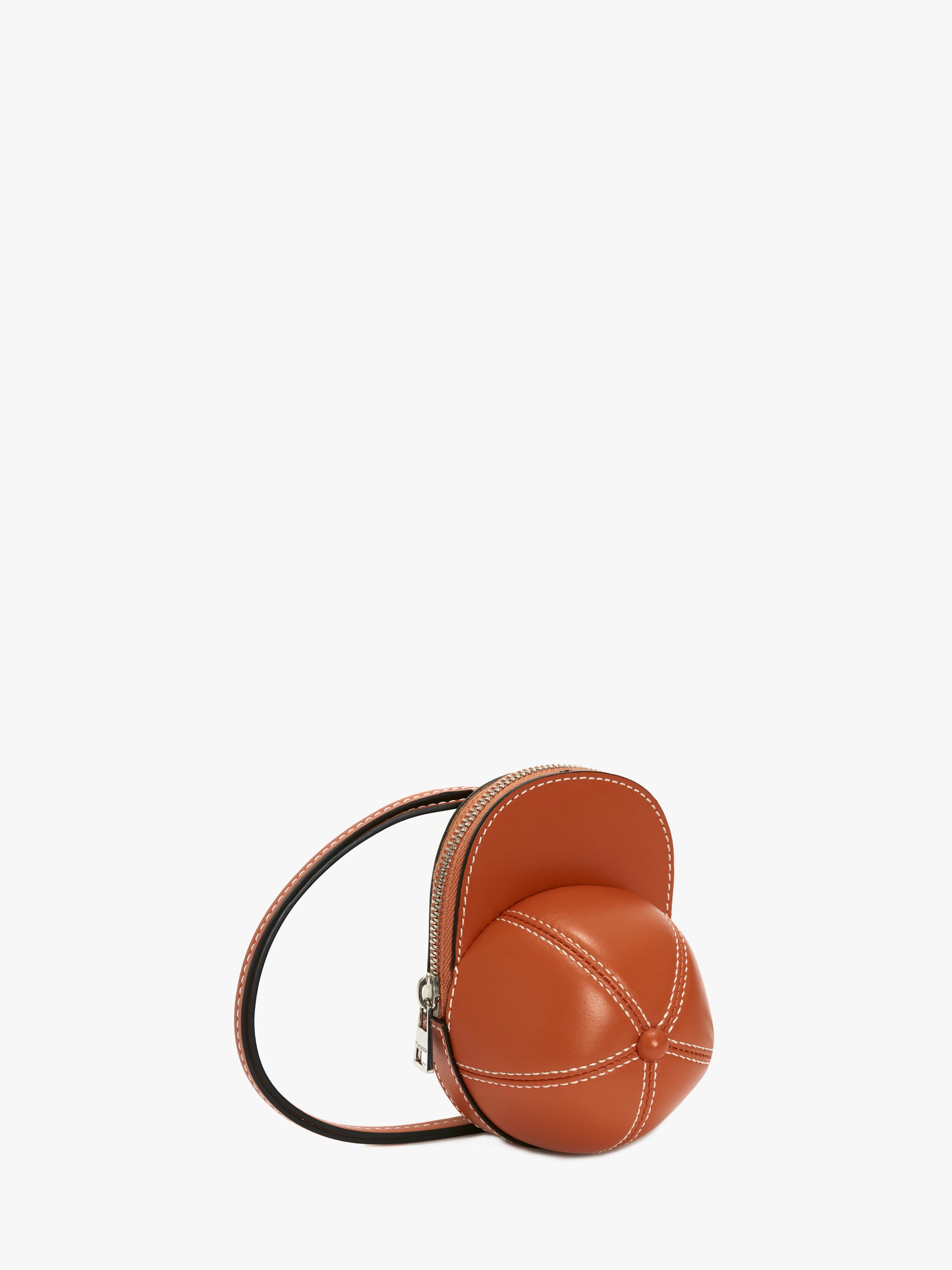 MINI CAP BAG - LEATHER CROSSBODY BAG