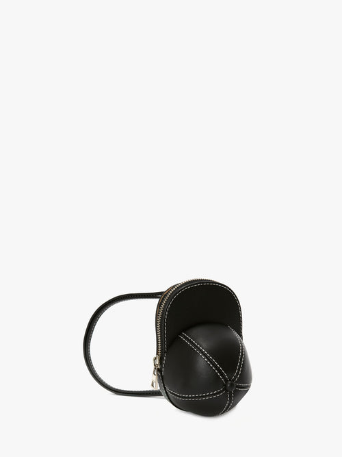 MINI CAP BAG - LEATHER CROSSBODY BAG