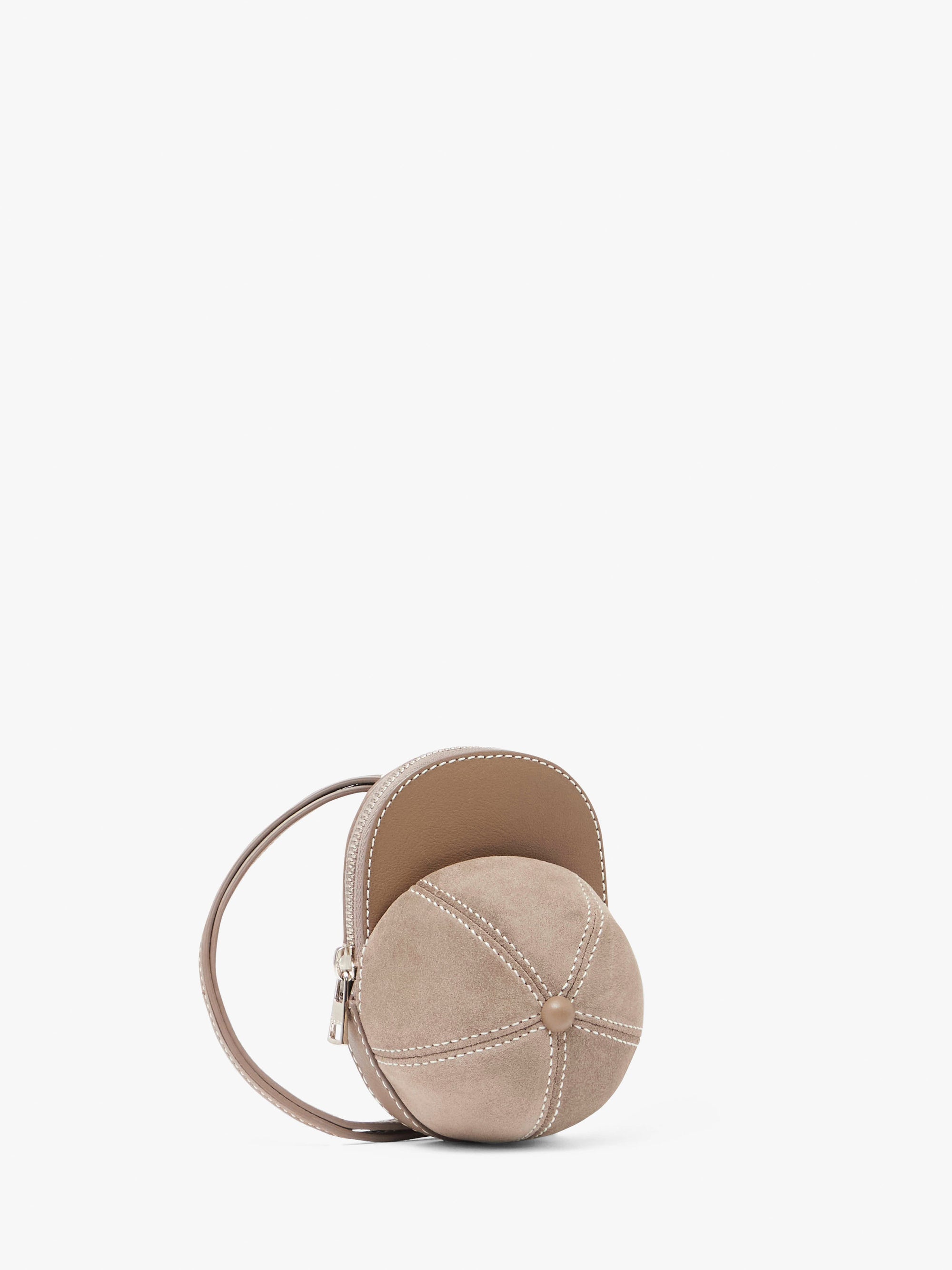 MINI CAP BAG - SUEDE CROSSBODY BAG