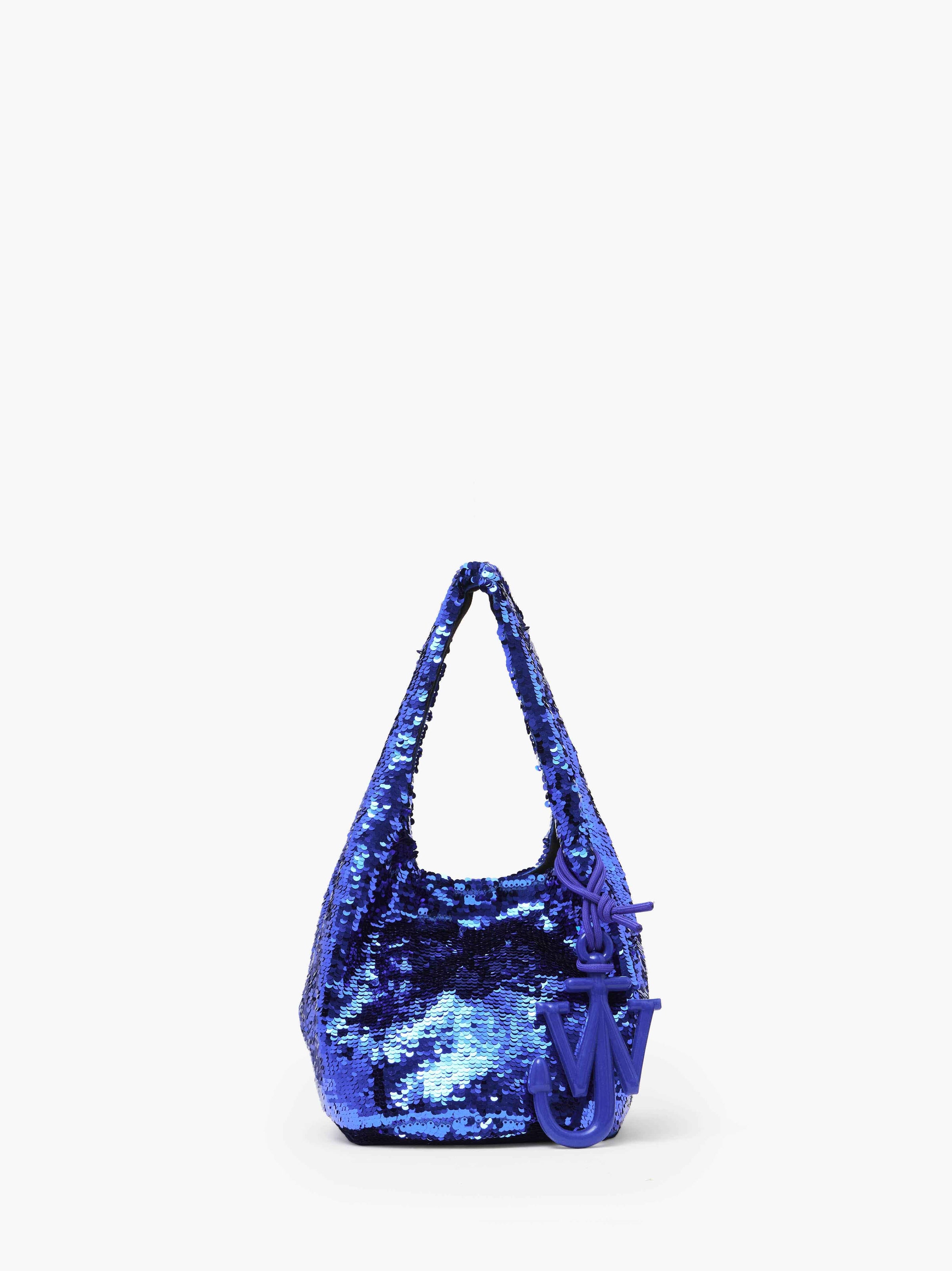 CL_MINI SEQUIN SHOPPER - DARK BLUE_HB0497FA0230