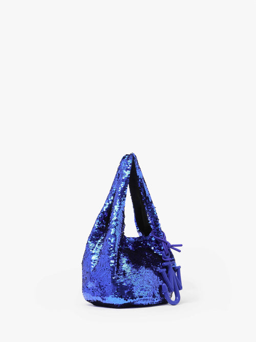 MINI SEQUIN SHOPPER - TOP HANDLE BAG