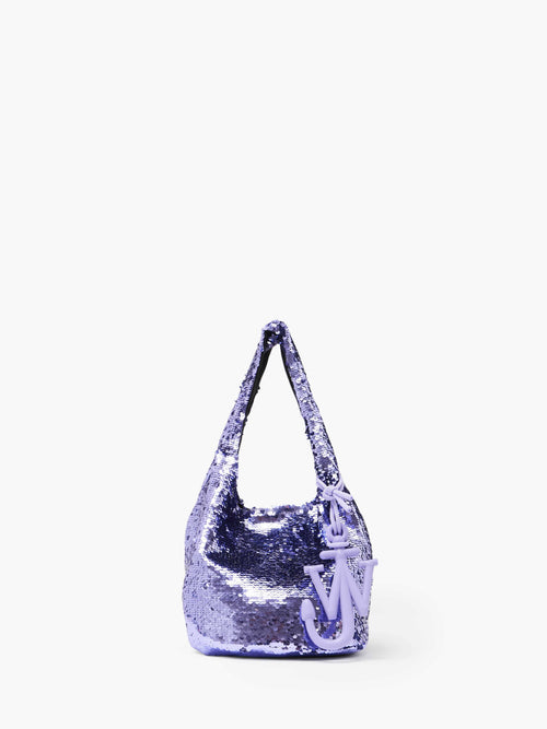 MINI SEQUIN SHOPPER - TOP HANDLE BAG