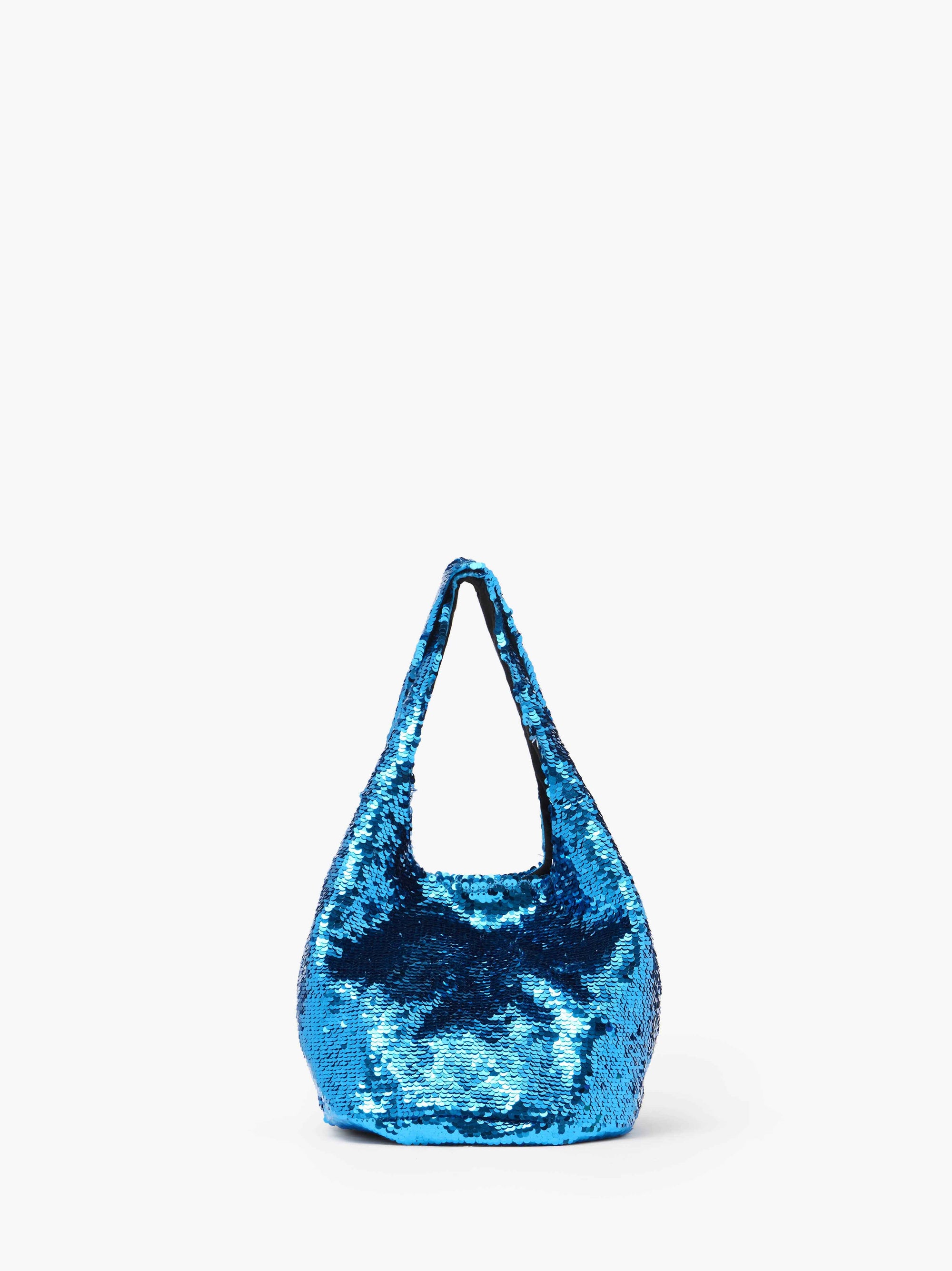 MINI SEQUIN SHOPPER - TOP HANDLE BAG