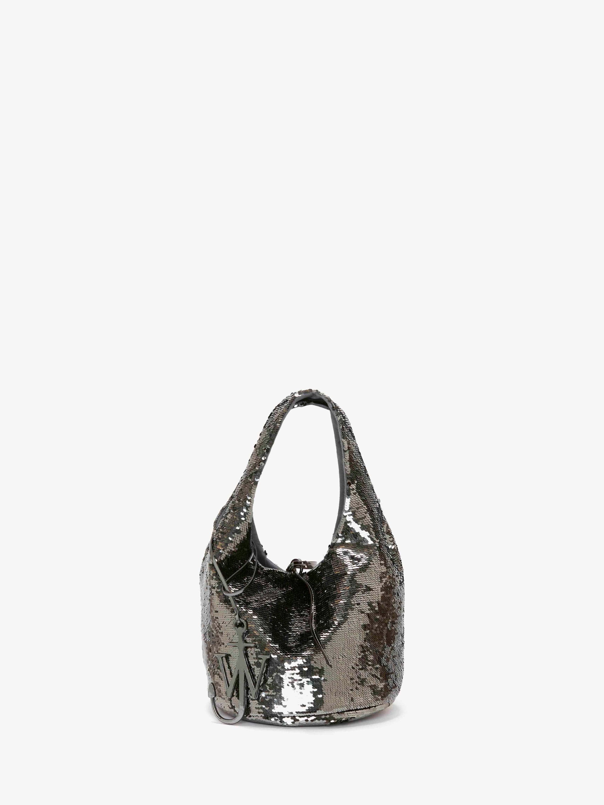 MINI SEQUIN SHOPPER - TOP HANDLE BAG