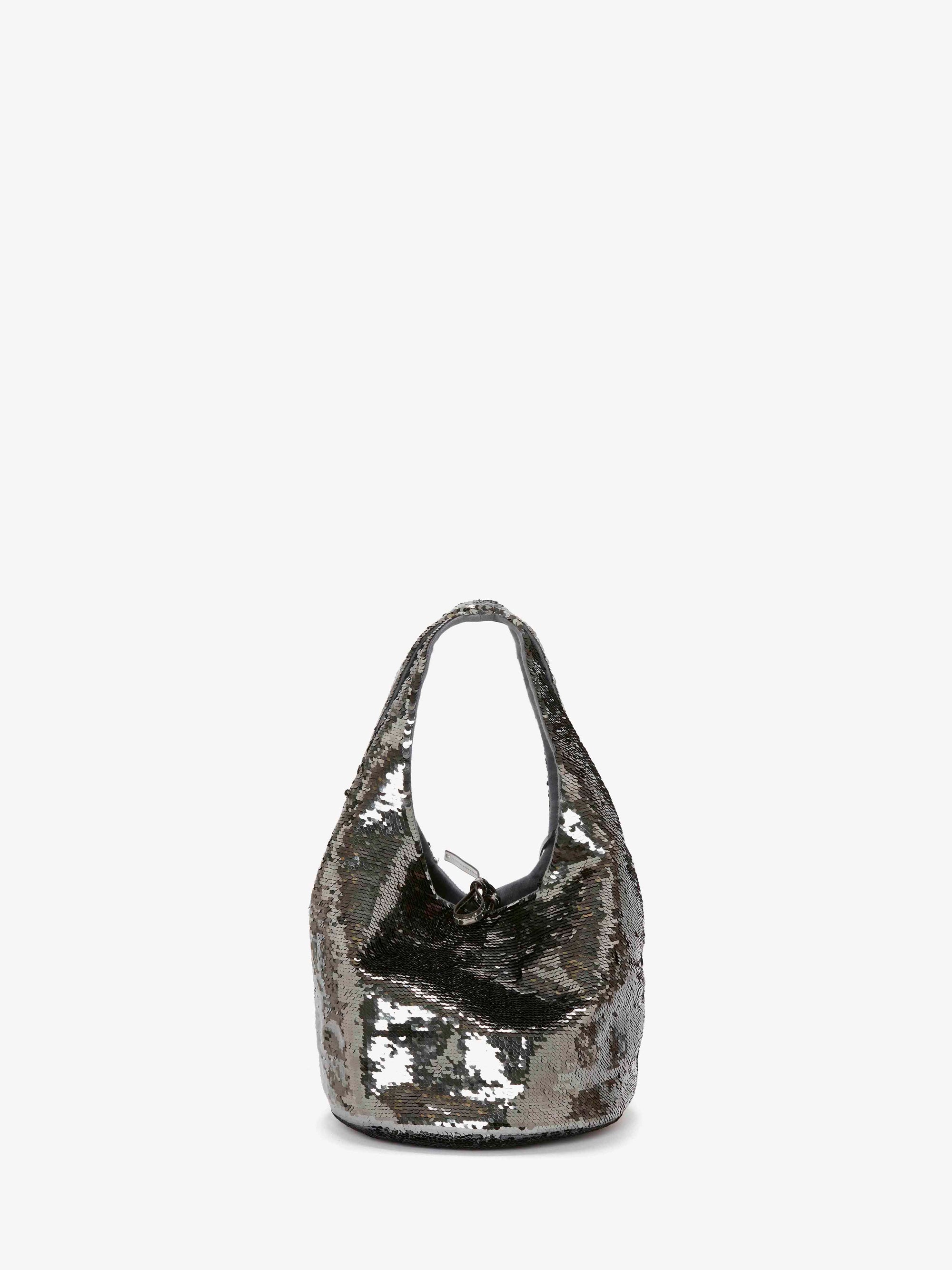 MINI SEQUIN SHOPPER - TOP HANDLE BAG