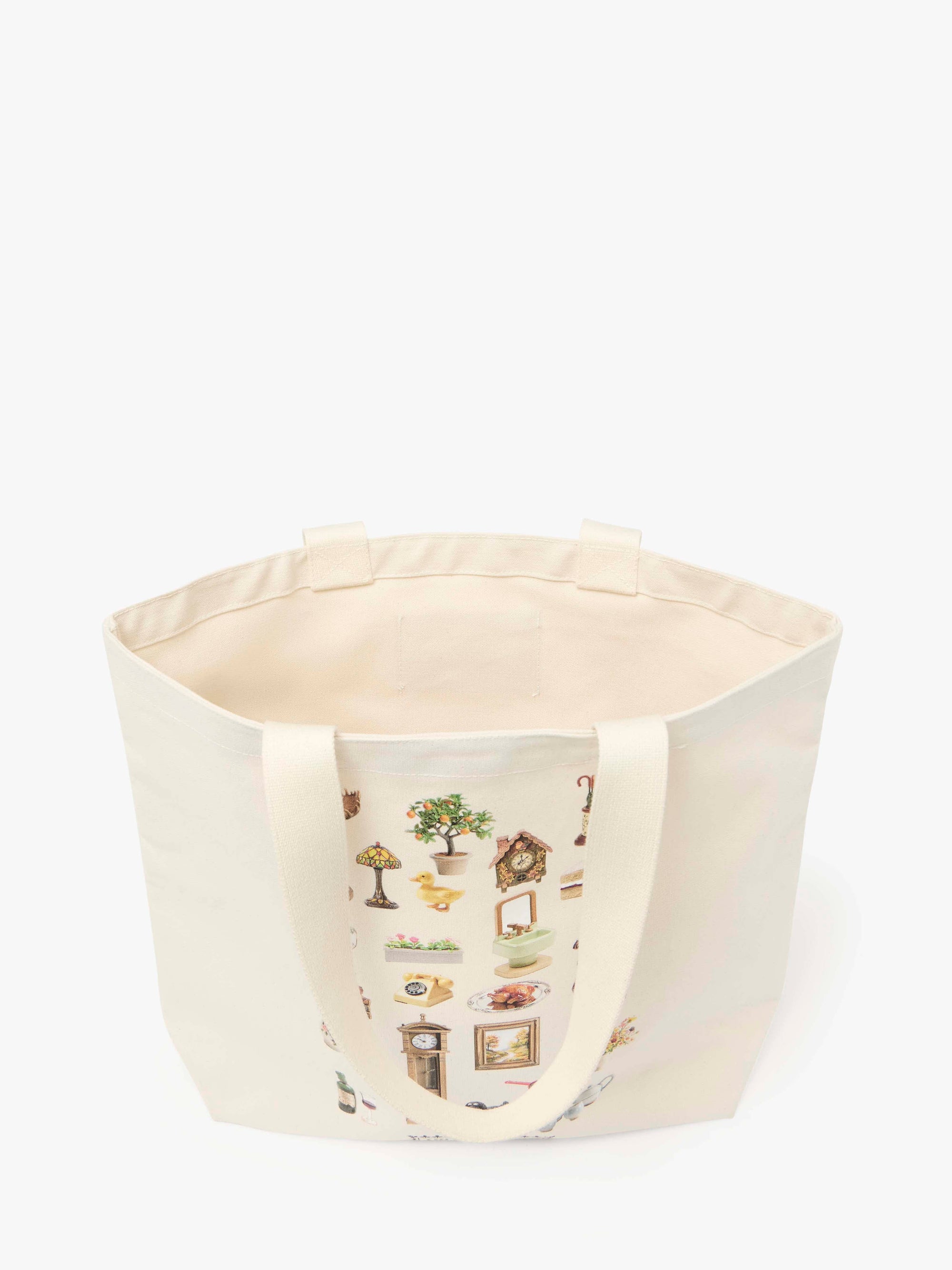 CANVAS TOTE - "DIORAMA FURNITURE" PRINT