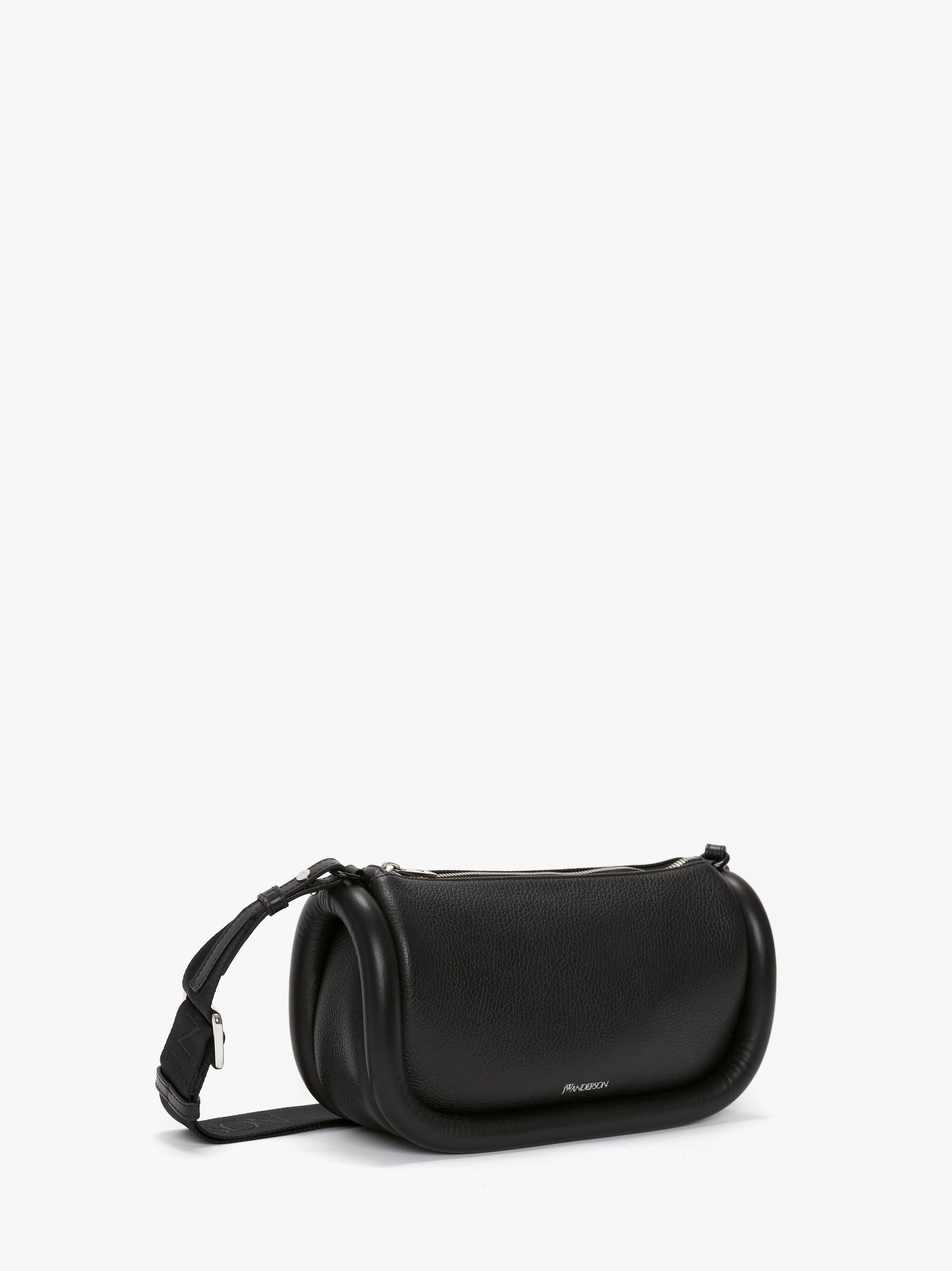 BUMPER-15 - LEATHER CROSSBODY BAG WITH ADDITIONAL WEBBING  STRAP